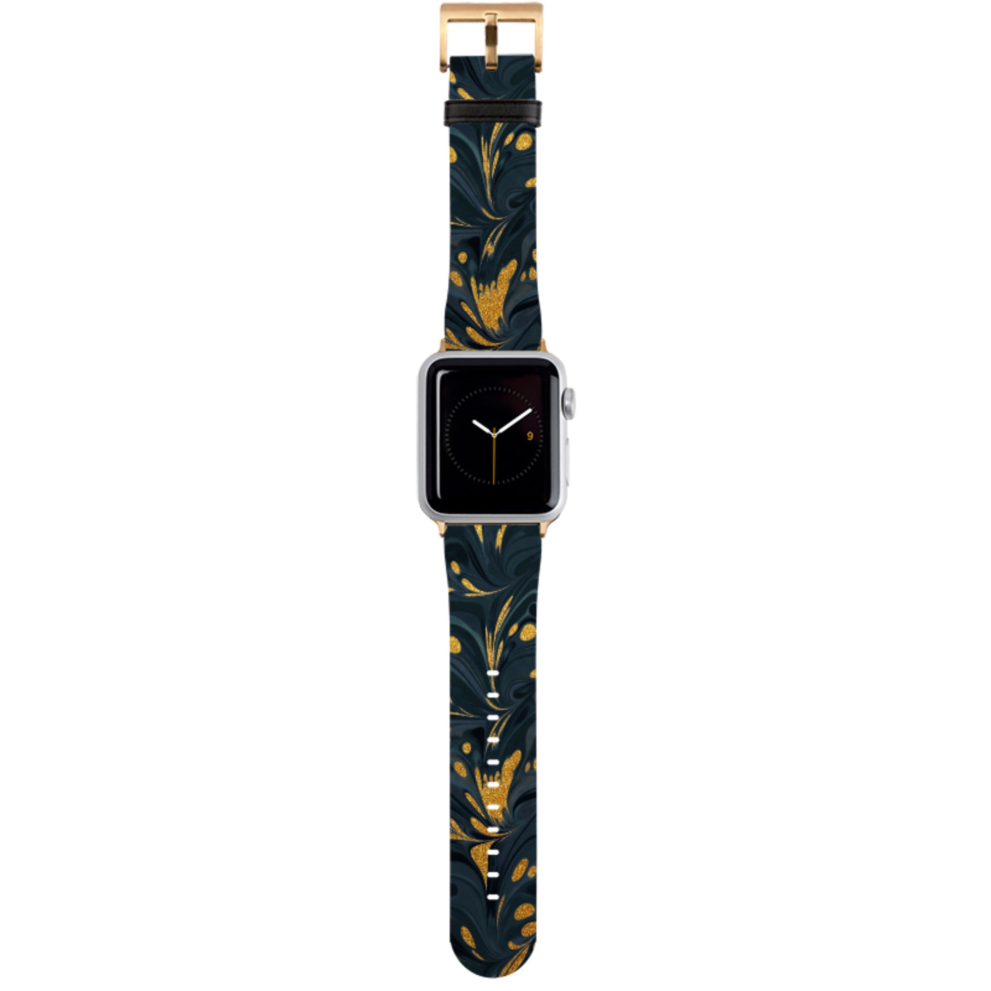 Stormy Leaves Apple Watch Strap