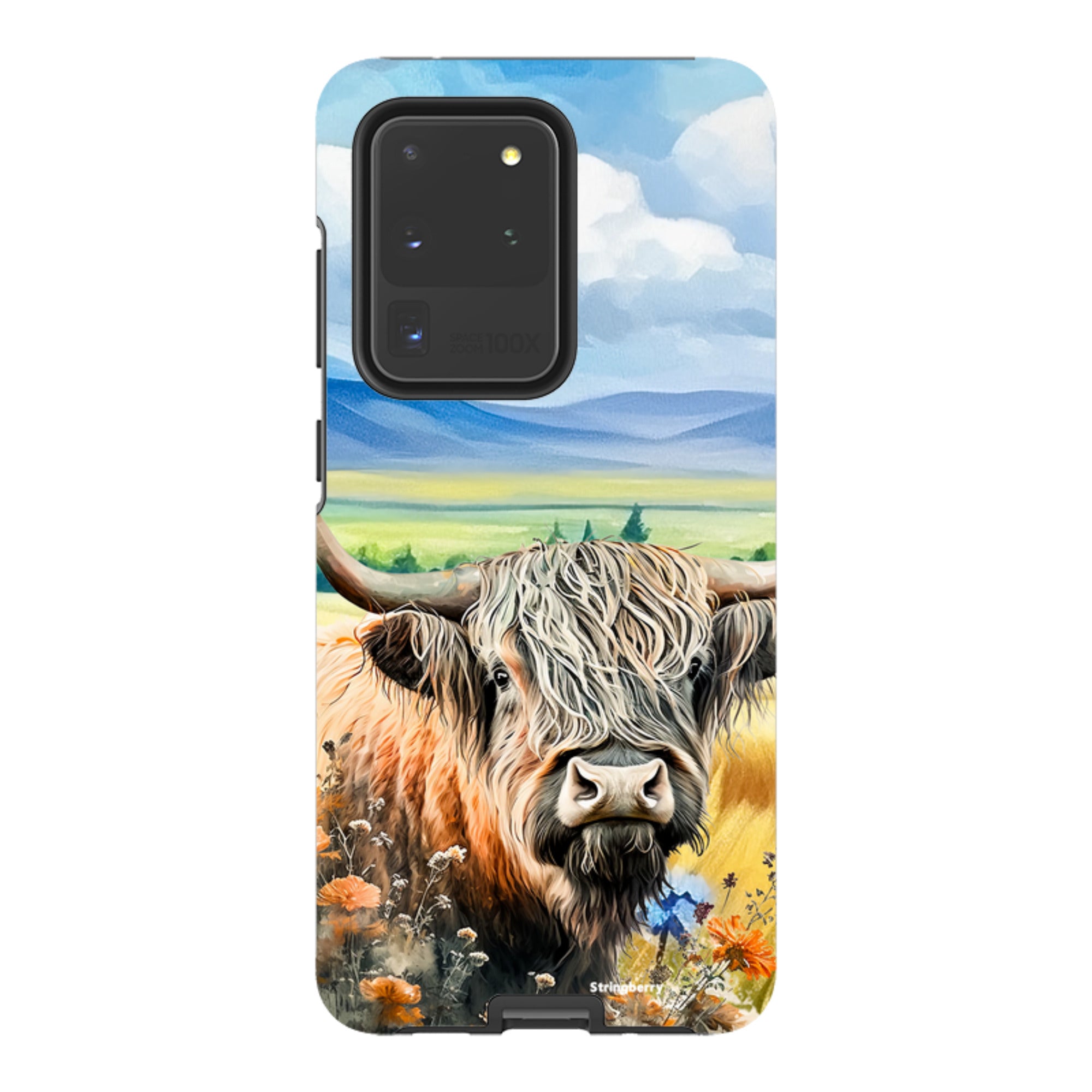 Samsung Tough Case - Highland Cow V