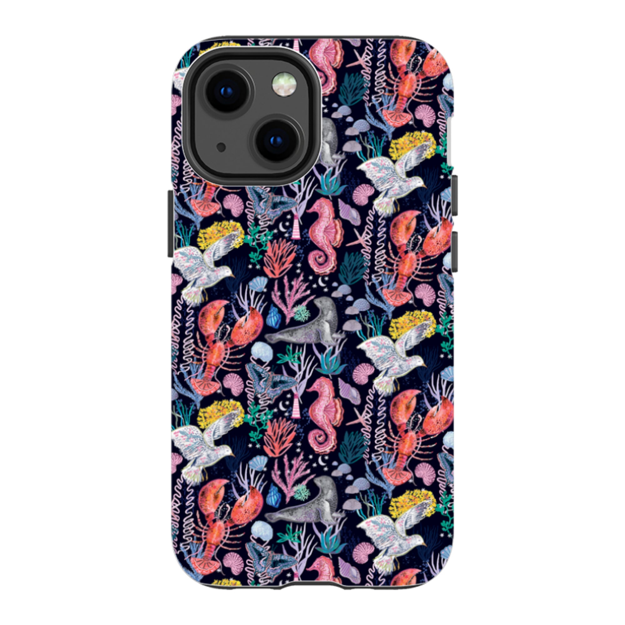 iPhone Case - Coastline Pattern-A By Emma Frances Grant