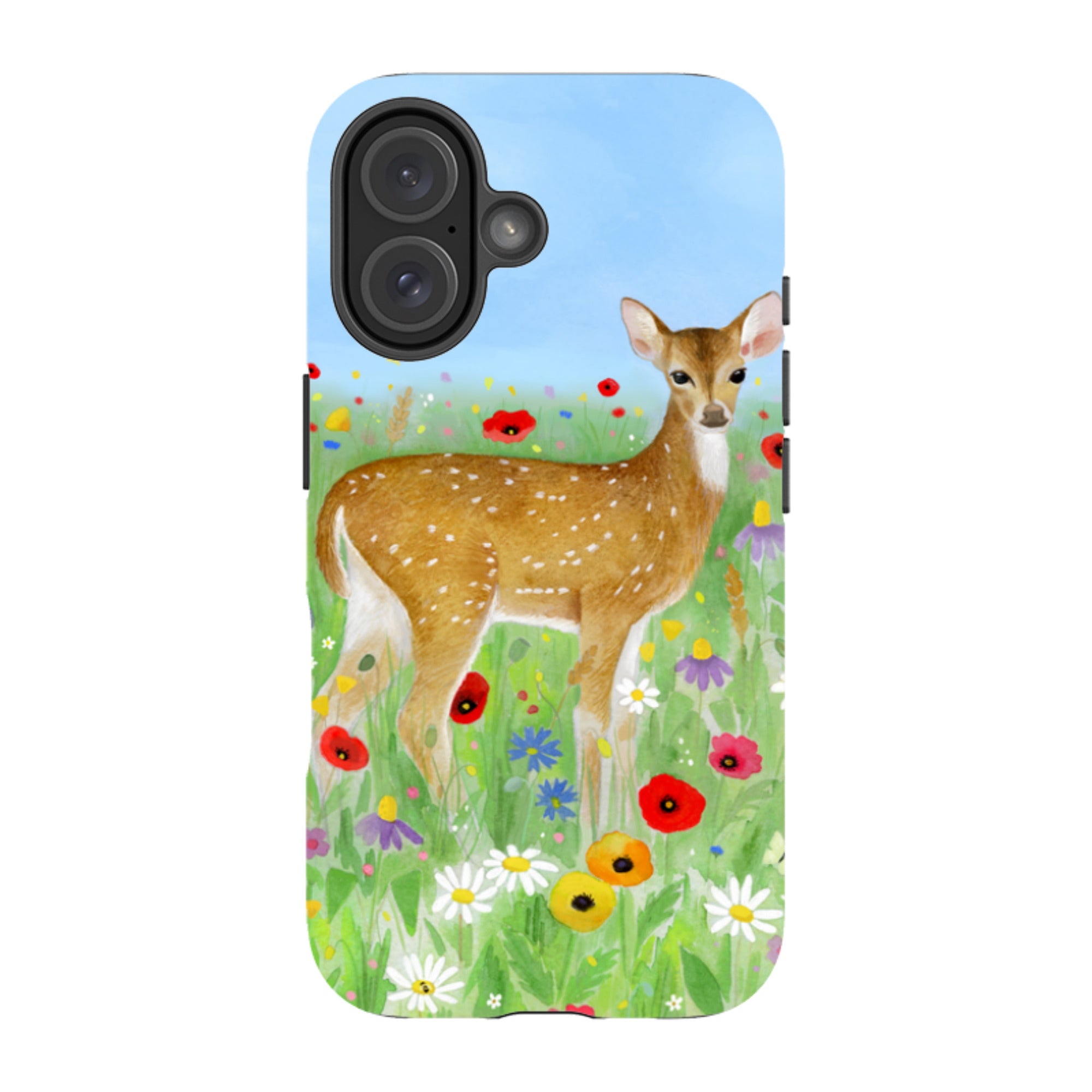 iPhone Tough Case - Fawn By Bex Parkin