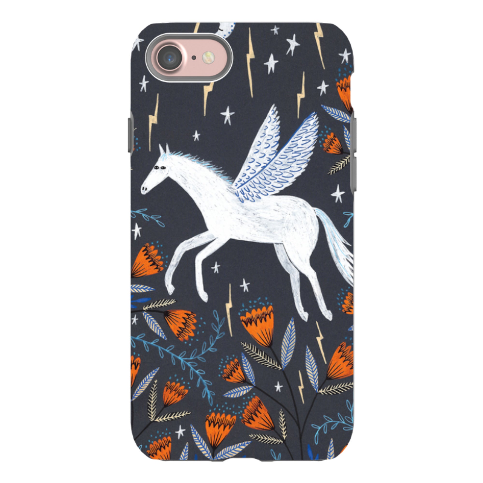 iPhone Tough Case - Pegasus By Lee Foster Wilson