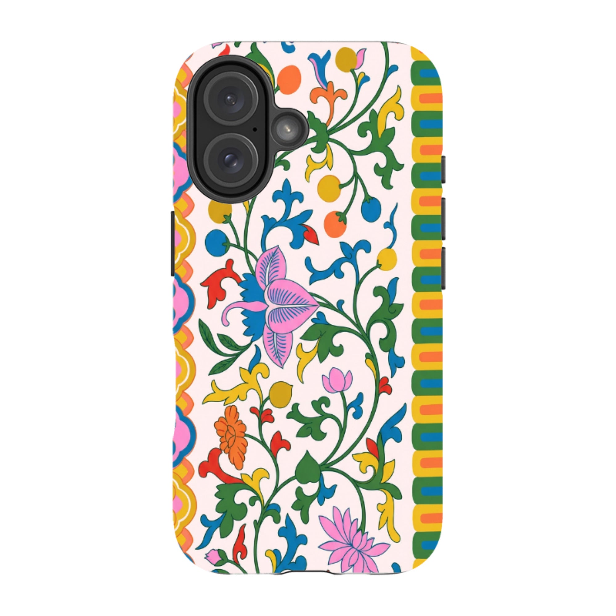 iPhone MagSafe Tough Case - Vintage Asian Silk Tapestry