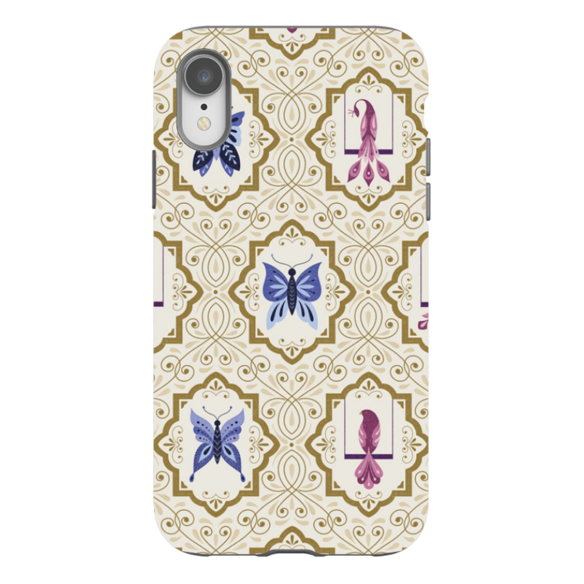 iPhone Tough Case - Wingframes Ivory By Jenny Zemanek