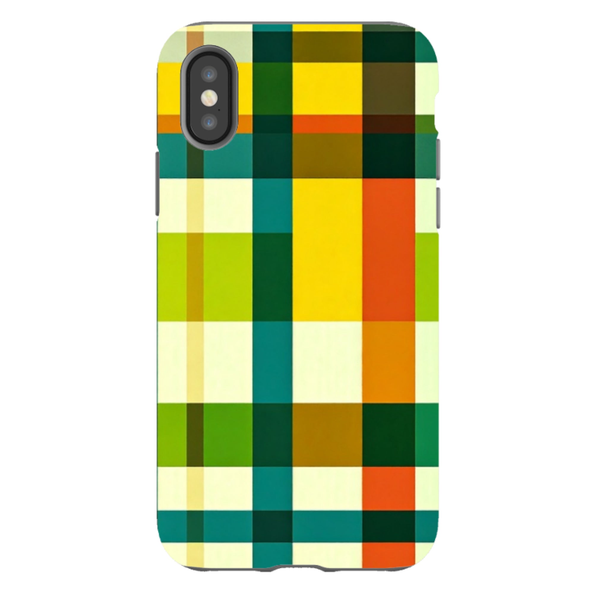 iPhone Tough Case - Los Angeles Gingham