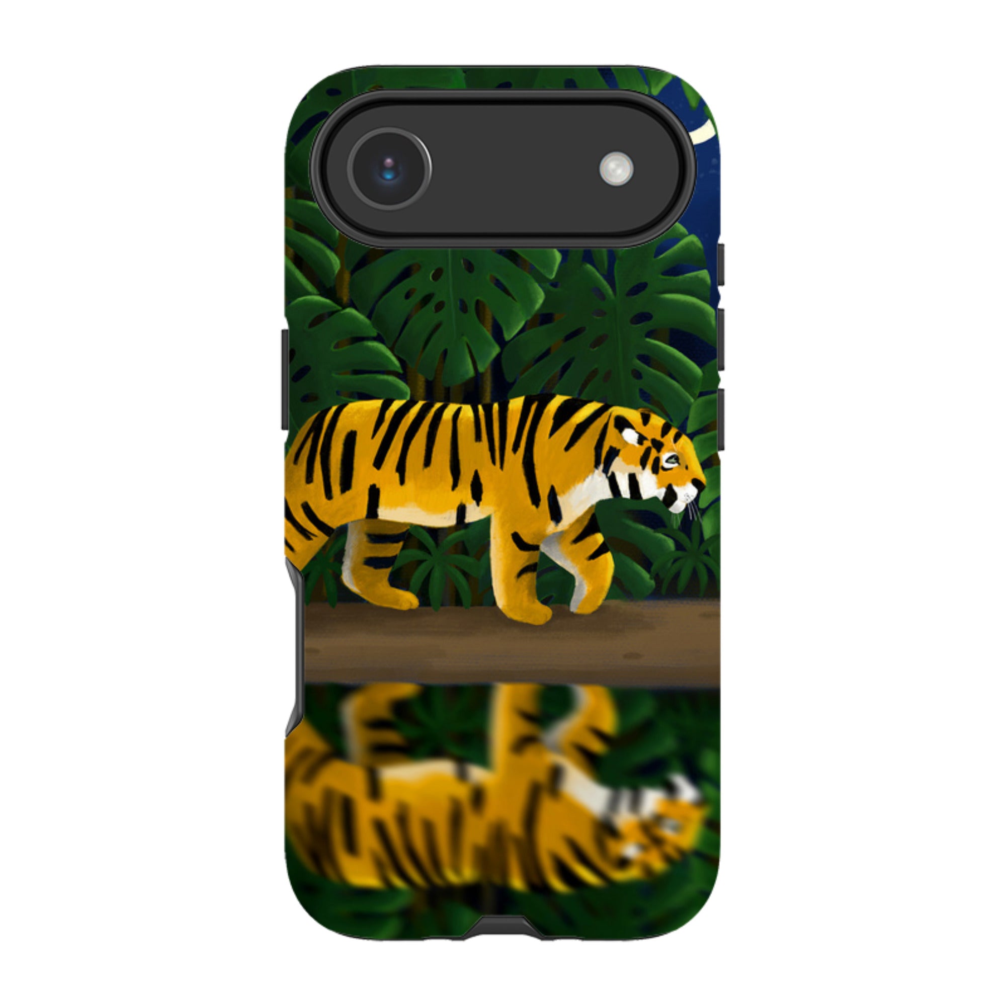 iPhone MagSafe Tough Case - Tiger Night By Bex Parkin