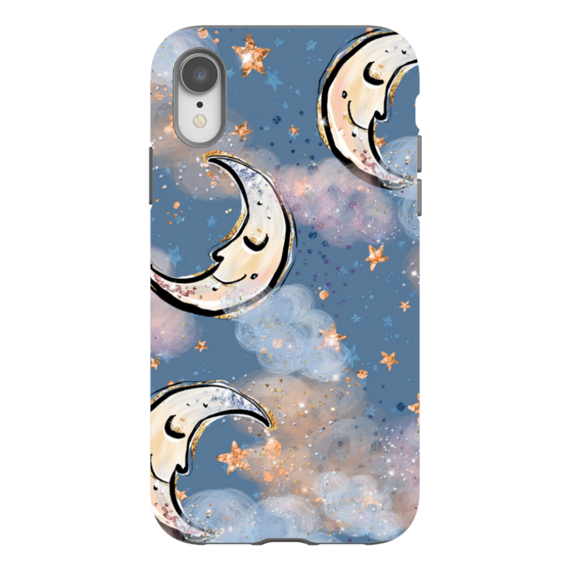 iPhone Tough Case - Moon And Stars