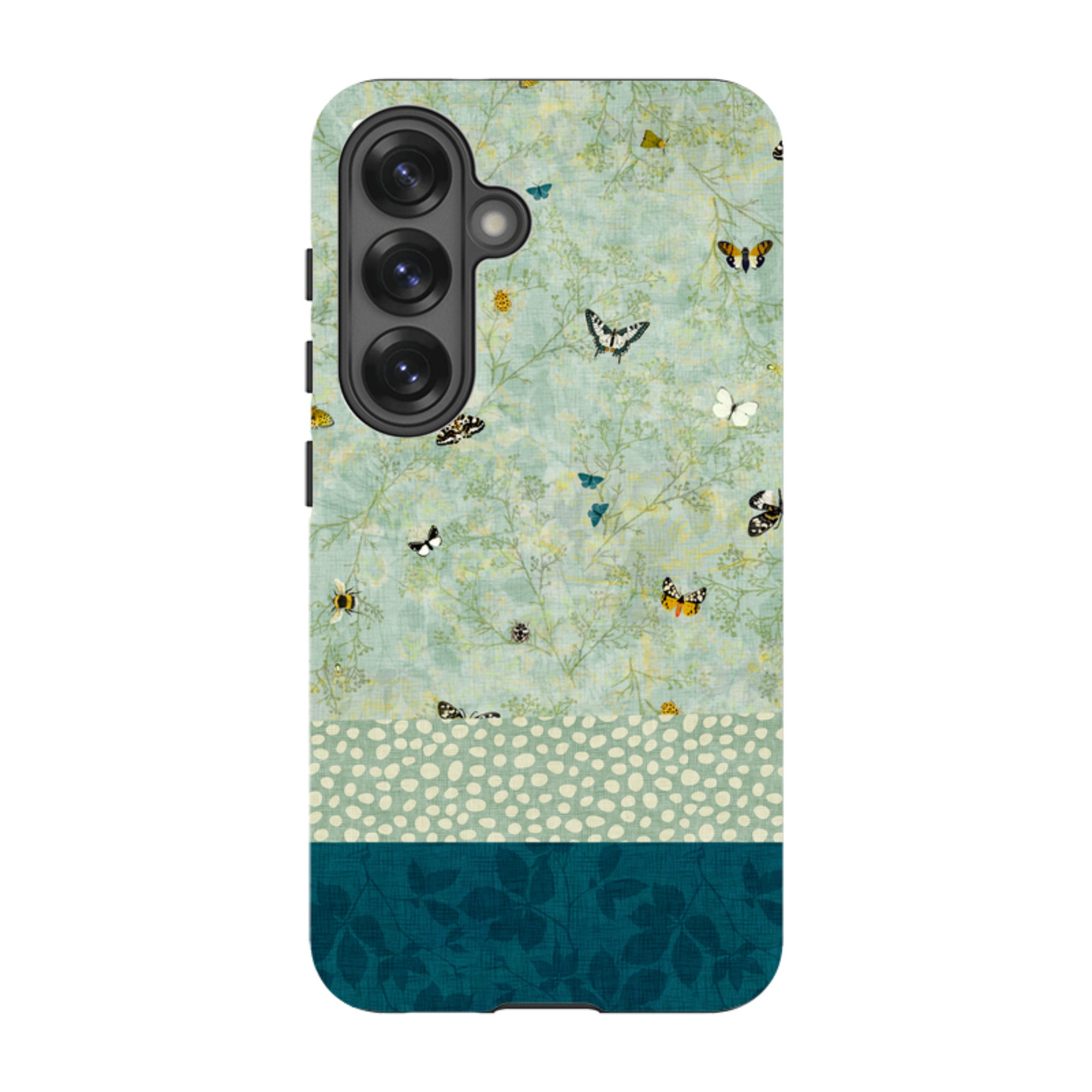 Samsung Tough  Case - Chinoiserie Garden Soft Sage 2 By Katherine Quinn
