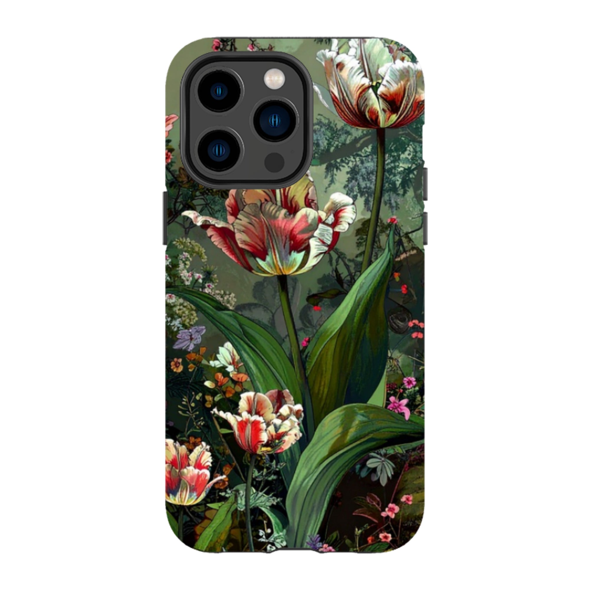 iPhone Tough Case - Green Vyne Garden