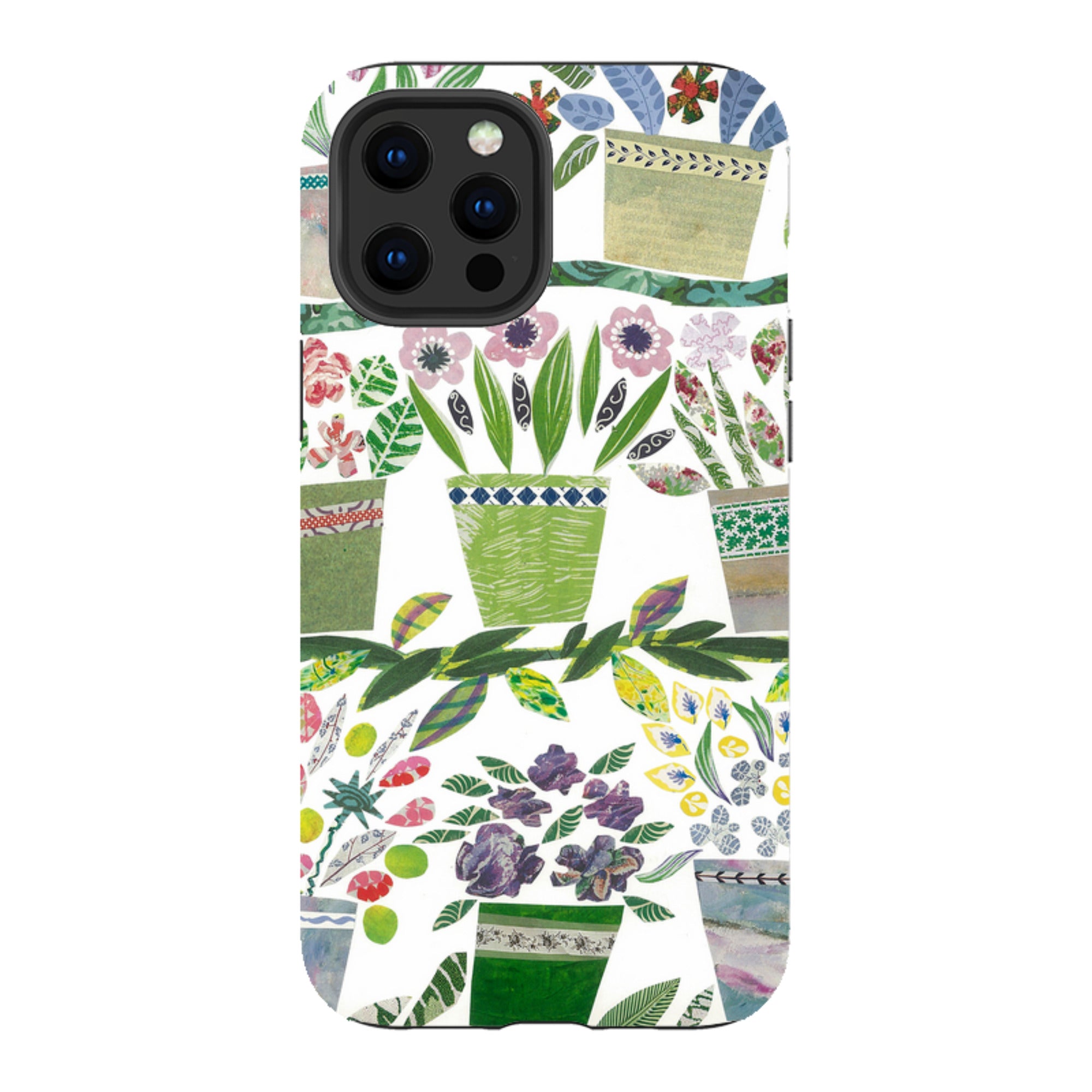 iPhone Tough Case - Flowerpots By Jane Robbins