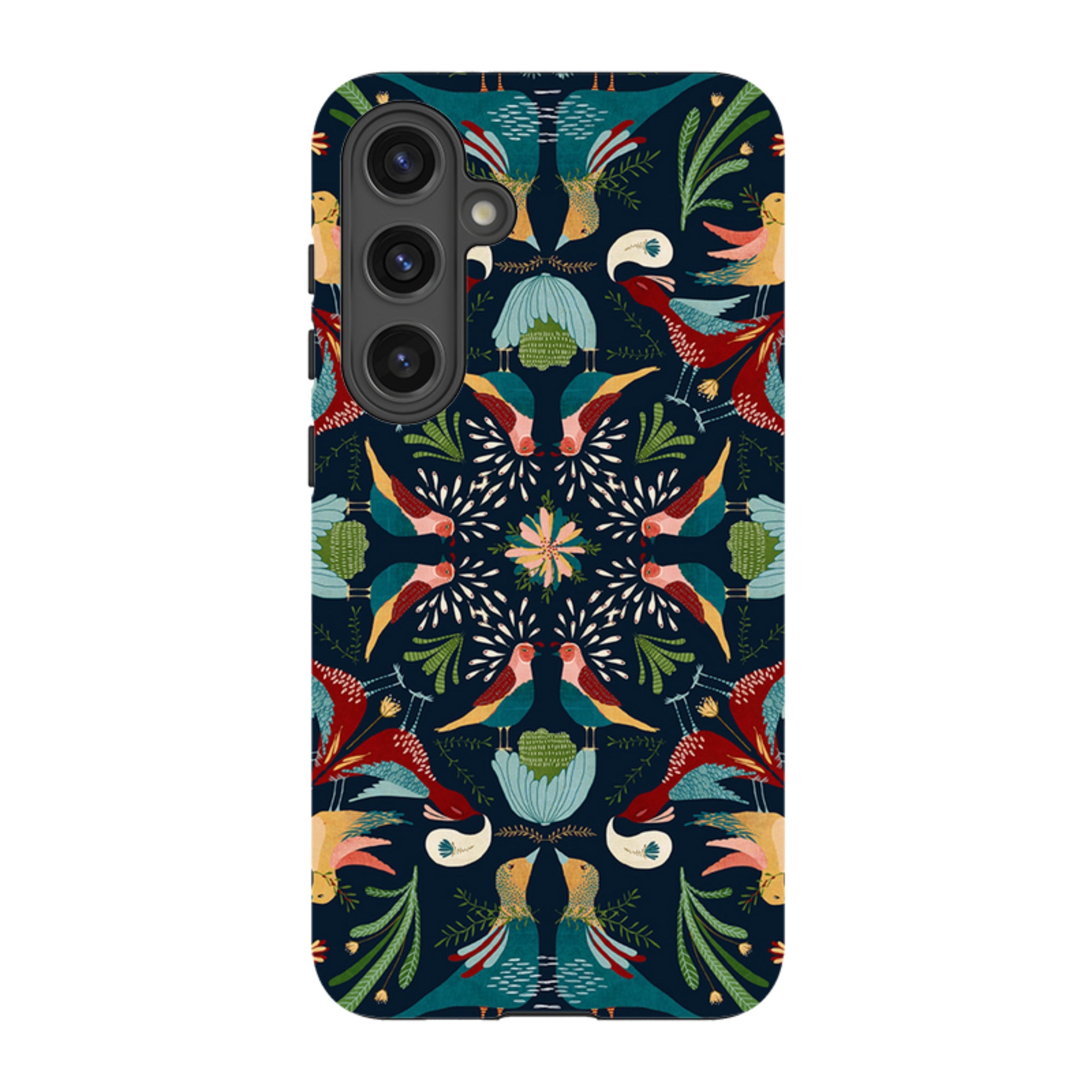 Samsung Tough Case - Navy Hanky By Katherine Quinn