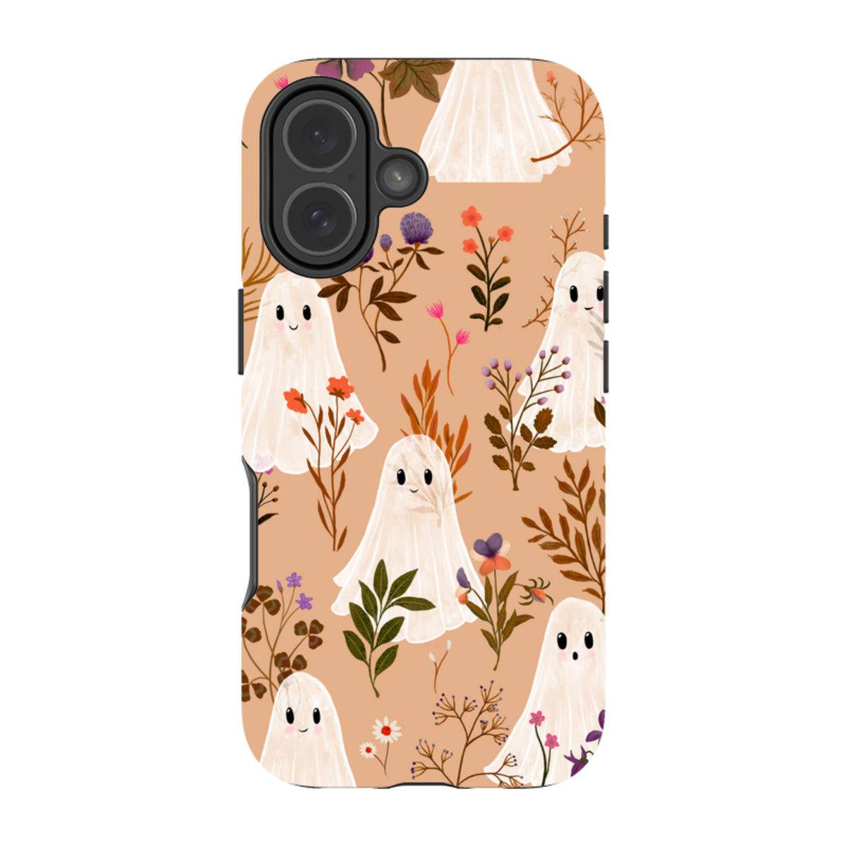 iPhone Tough Case - Ghost in the Garden - Cider Clay By Katherine Quinn