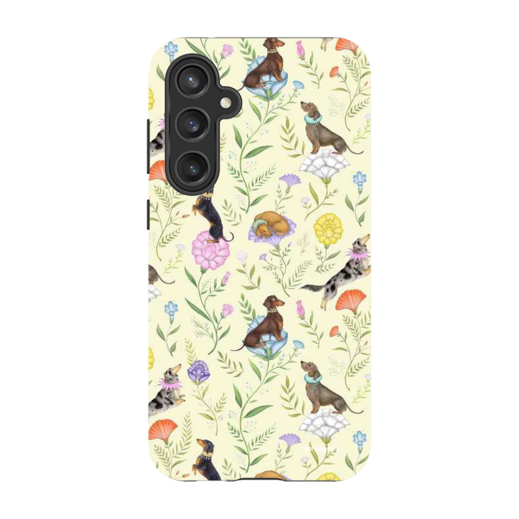 Samsung Tough Case - Doxy Day Afternoon Buttercream By Catherine Rowe