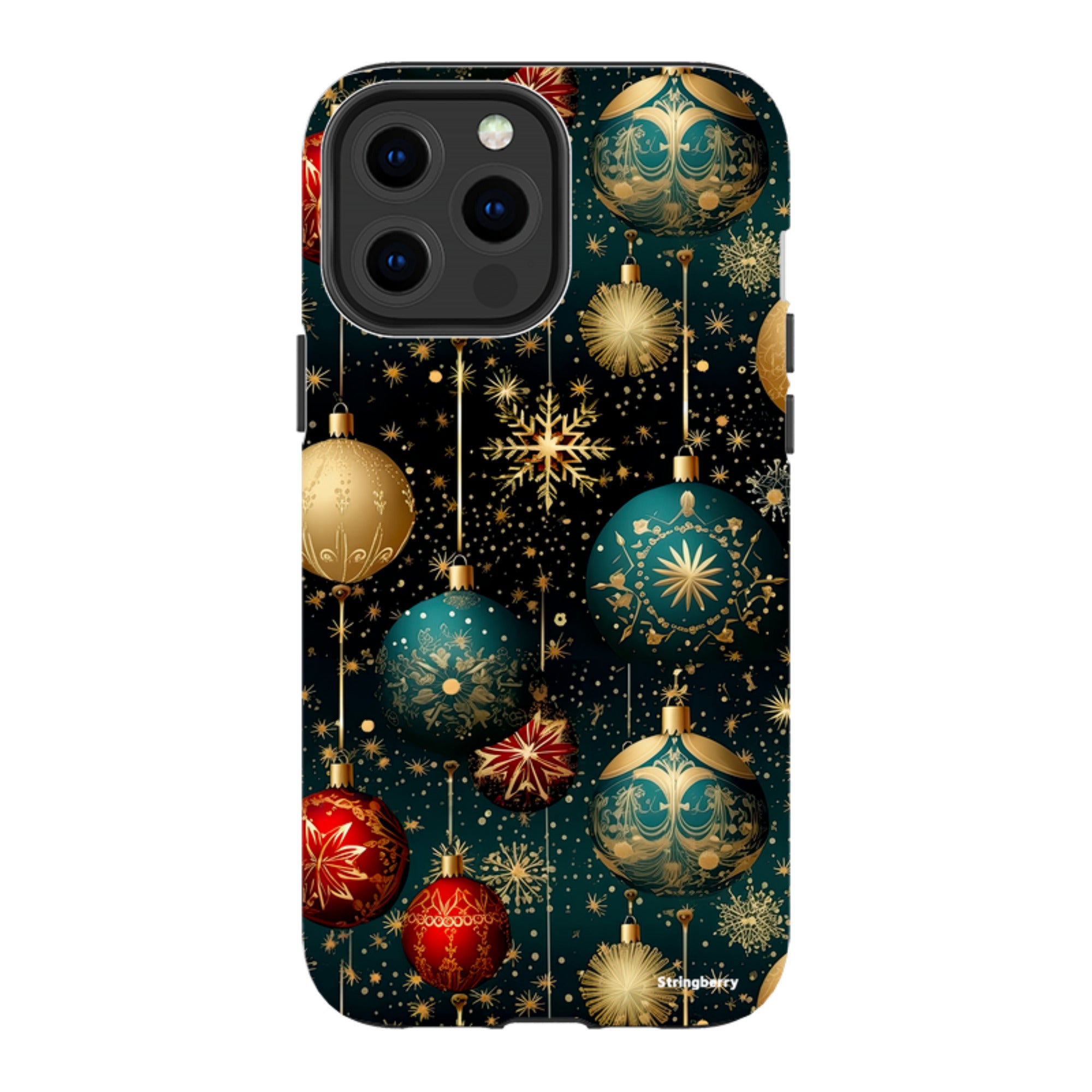 iPhone Tough Case - Christmas Baubles II