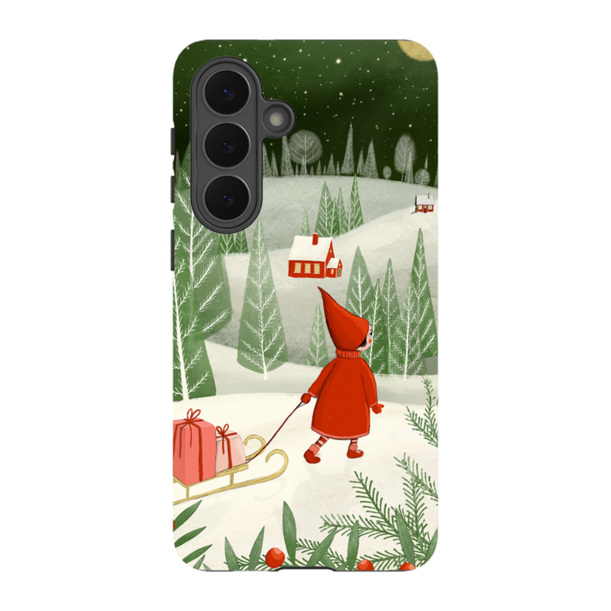 Samsung Tough Case - Christmas Night By Maja Lindberg