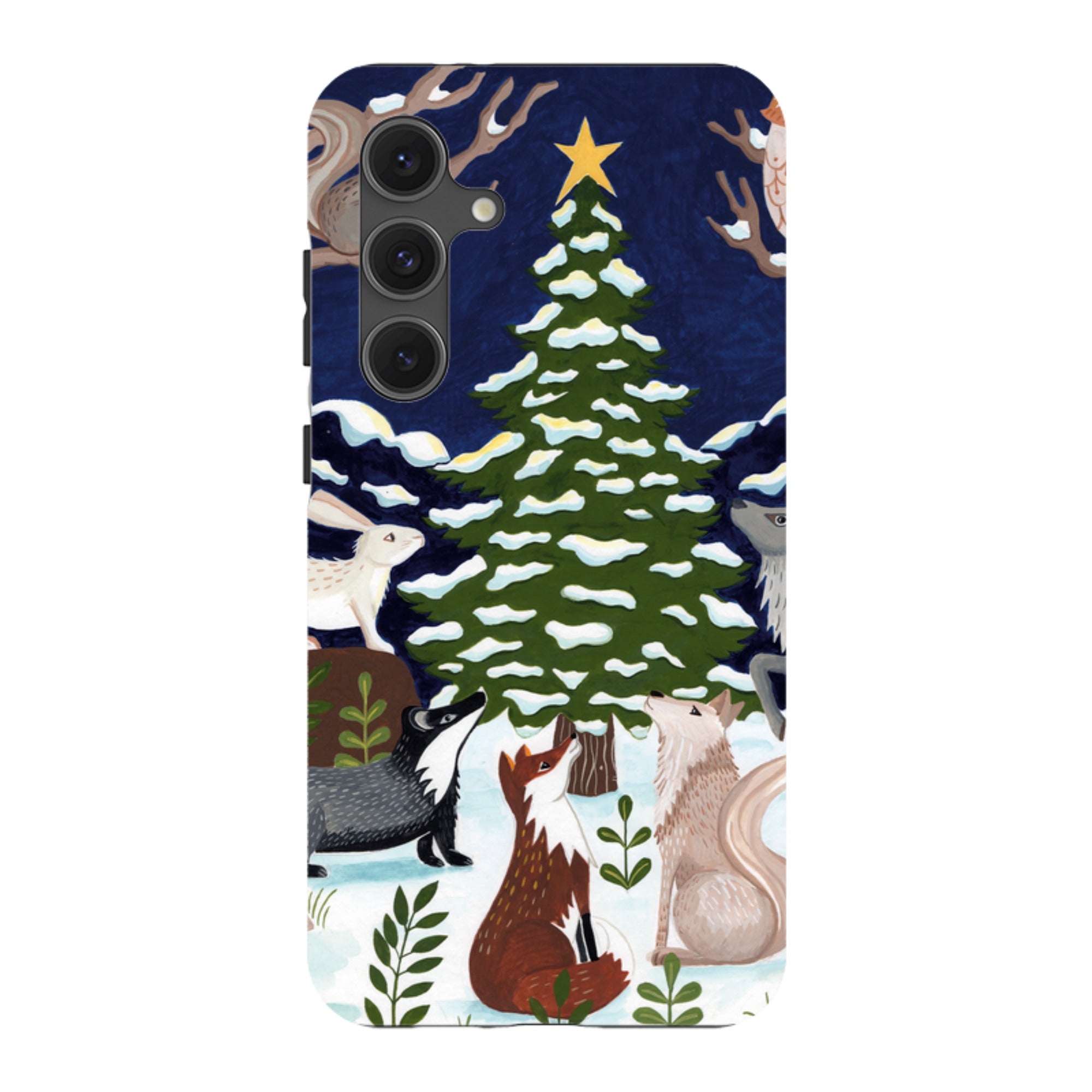 Samsung Tough Case - Christmas Tree By Bex Parkin