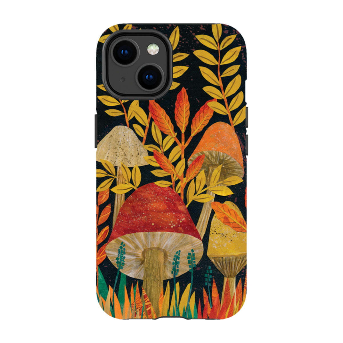 iPhone Tough Case - Mushrooms By Tracey English
