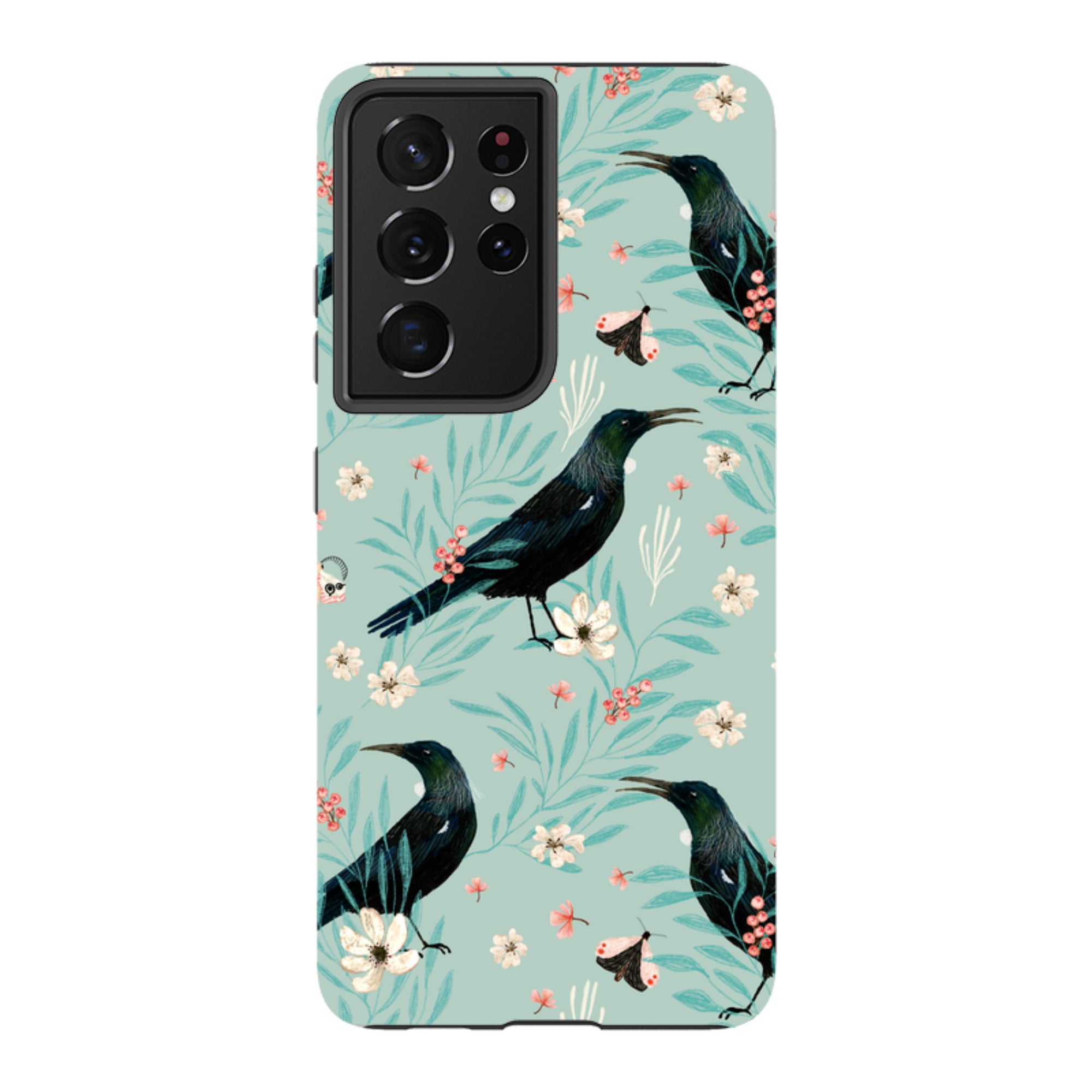 Samsung Tough Case - Tui Light Blue By Katherine Quinn