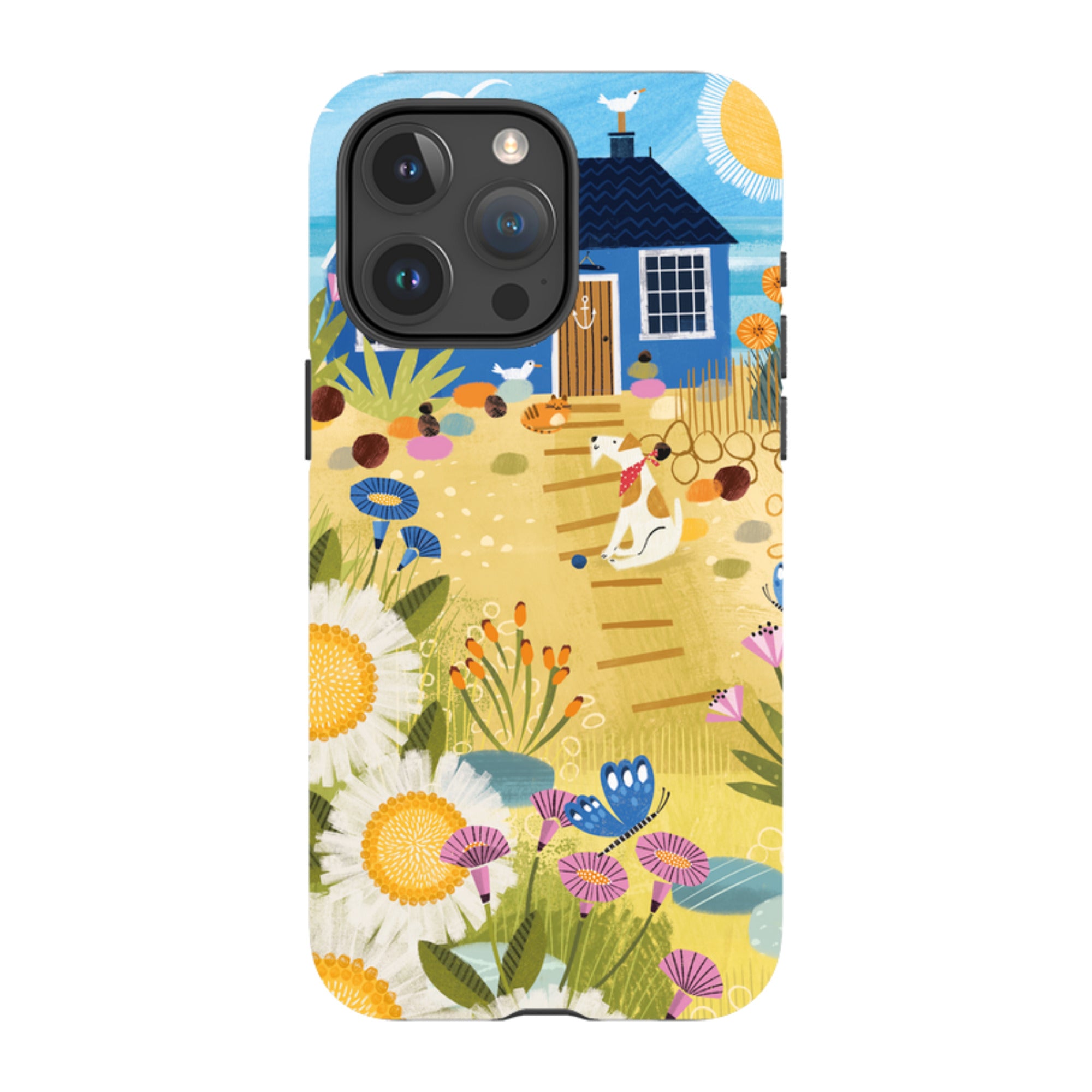 iPhone MagSafe Tough Case - Beach House By Ali Brookes