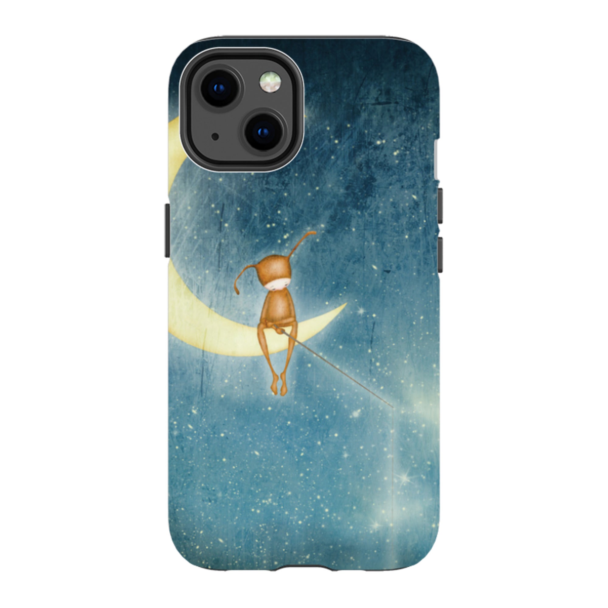 iPhone Tough Case - Fishing For Stars By Maja Lindberg