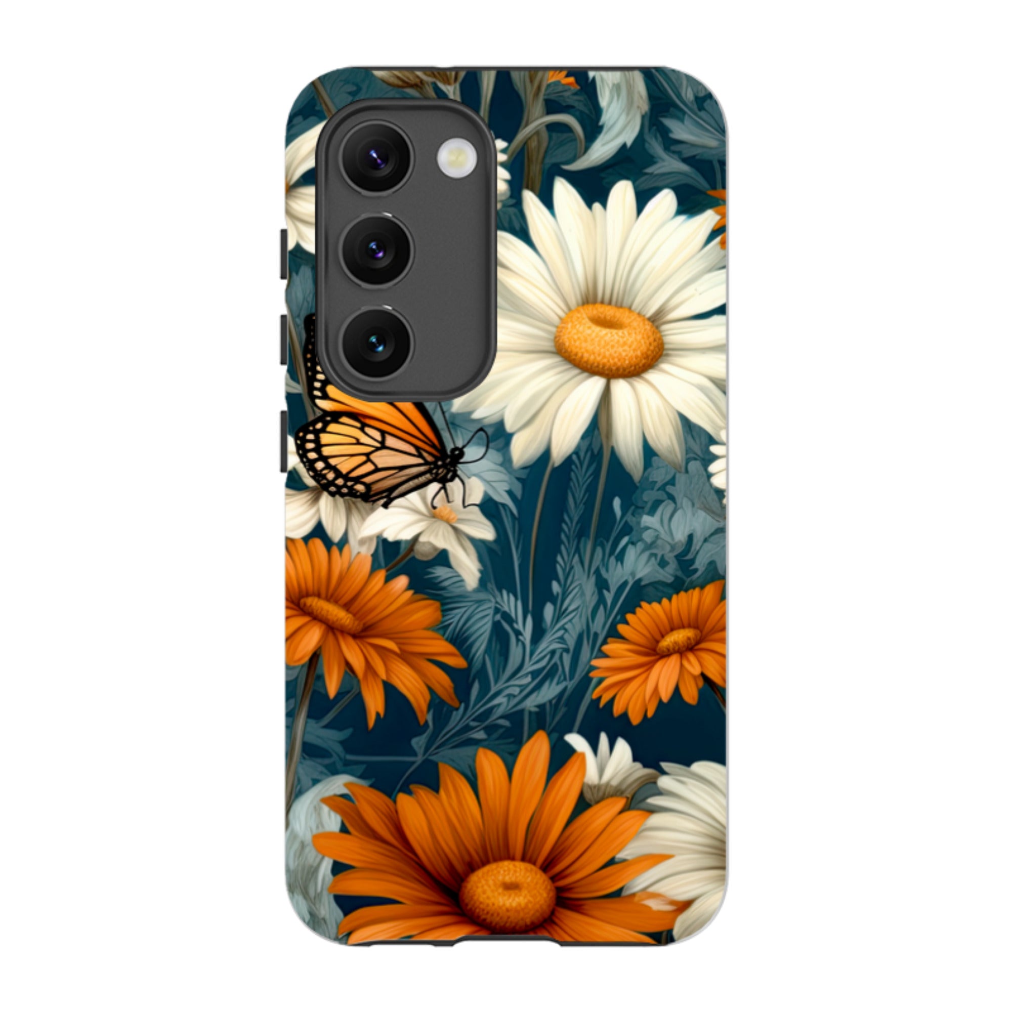 Samsung Tough Case - Butterfly Daisies