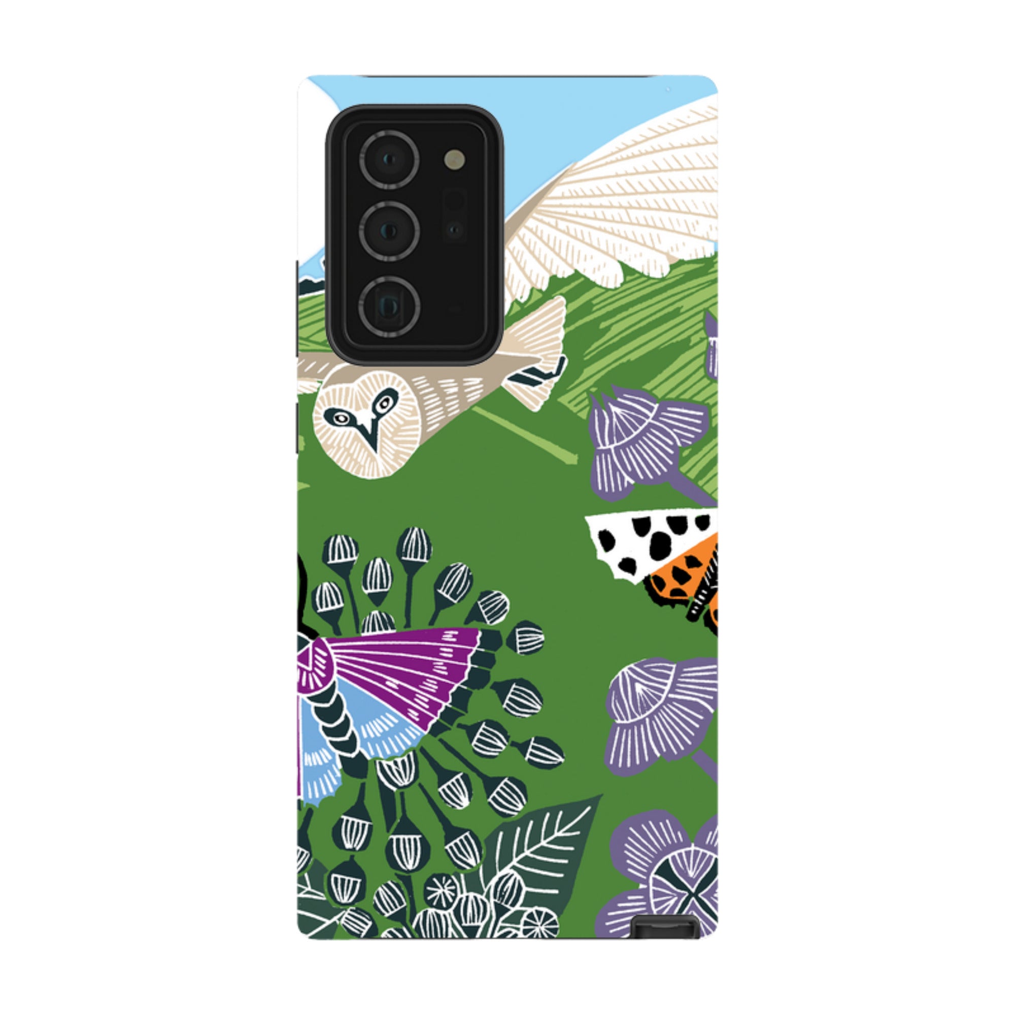 Samsung Tough Case - Morning Barn Owl By Kate Heiss
