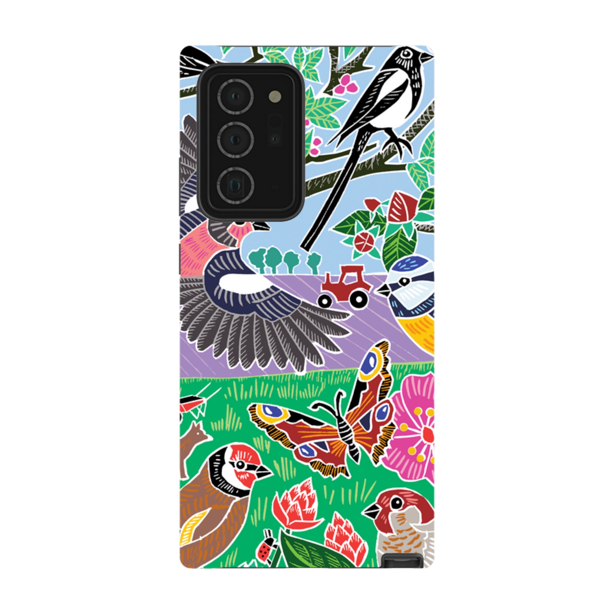 Samsung Tough Case - Garden Bird Jigsaw B By Kate Heiss