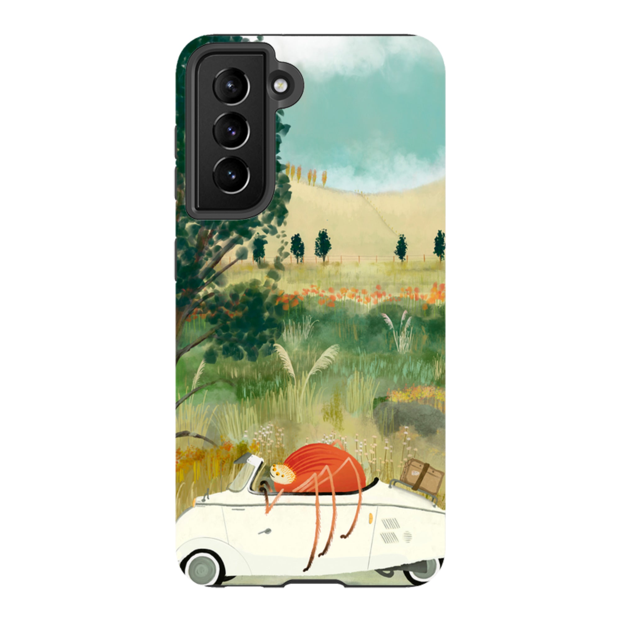 Samsung Tough Case - Happy Travels By Katherine Quinn