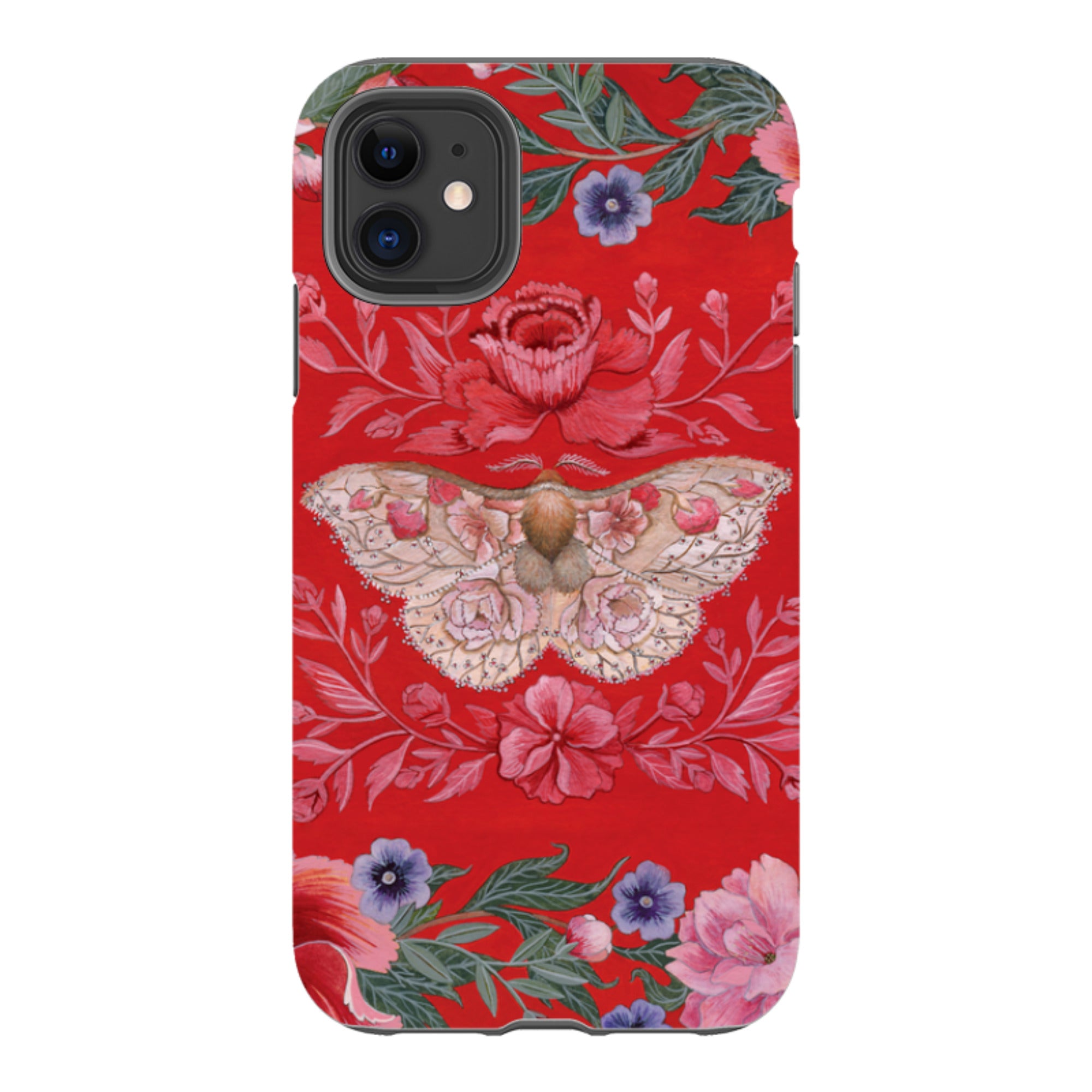 iPhone Tough Case - Blossom Moth By Maria Matos