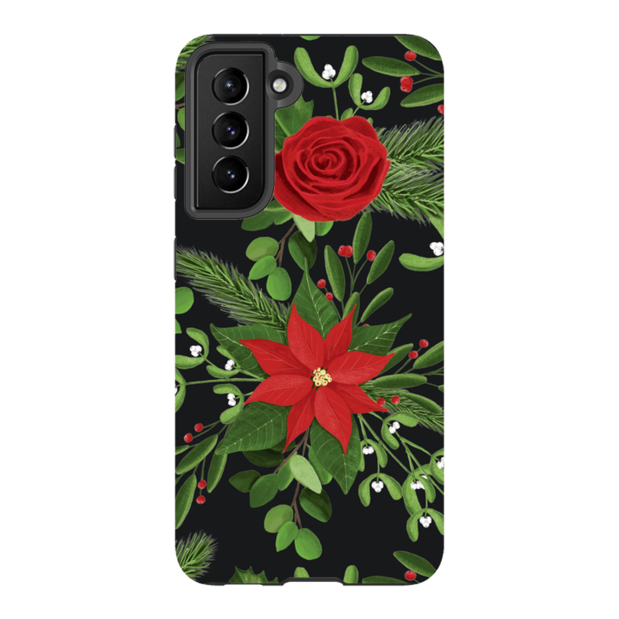 Samsung Tough Case - Black White Plaid By Abby Jacobs