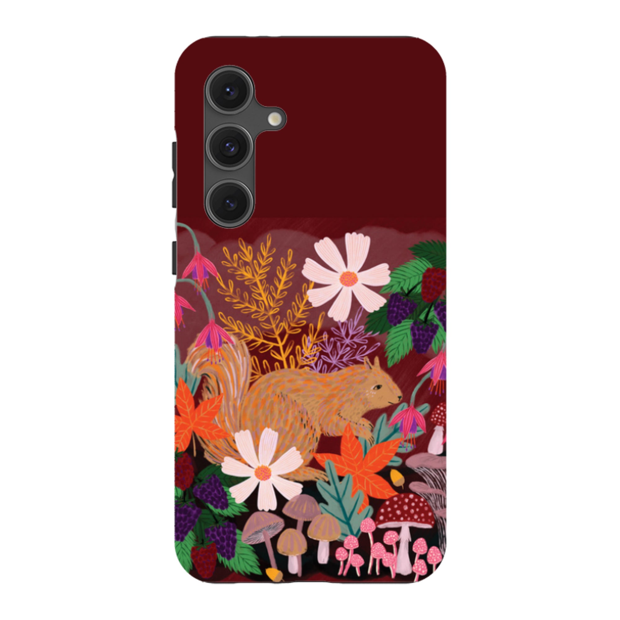 Samsung Tough Case - Autumn Squirrel By Lee Foster Wilson