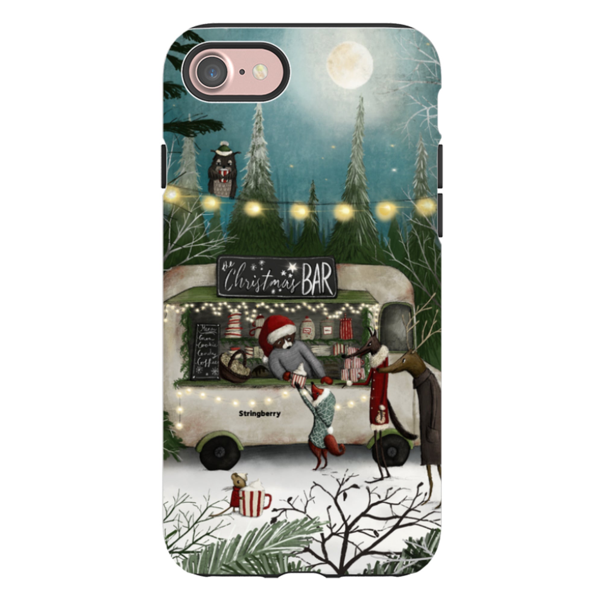 iPhone Tough Case - Christmas Bar By Maja Lindberg
