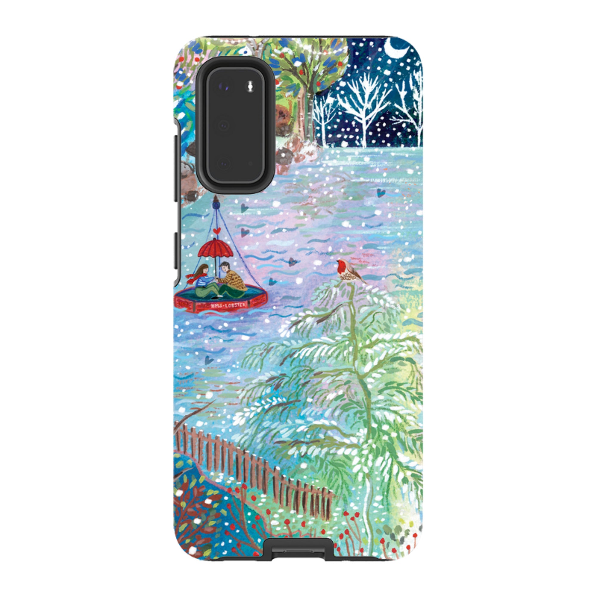 Samsung Tough Case - A Wee Winter Harbour By Emma Frances Grant