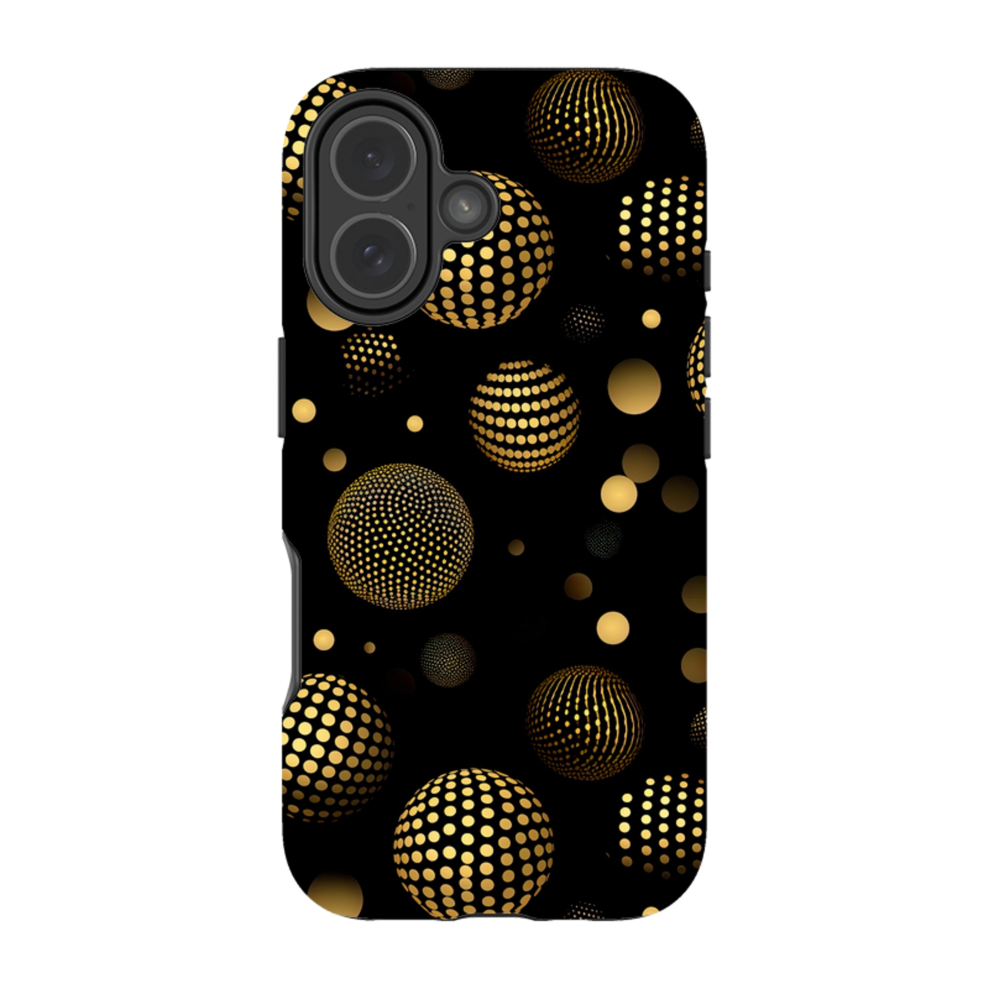 iPhone MagSafe Tough Case - Dark Polka