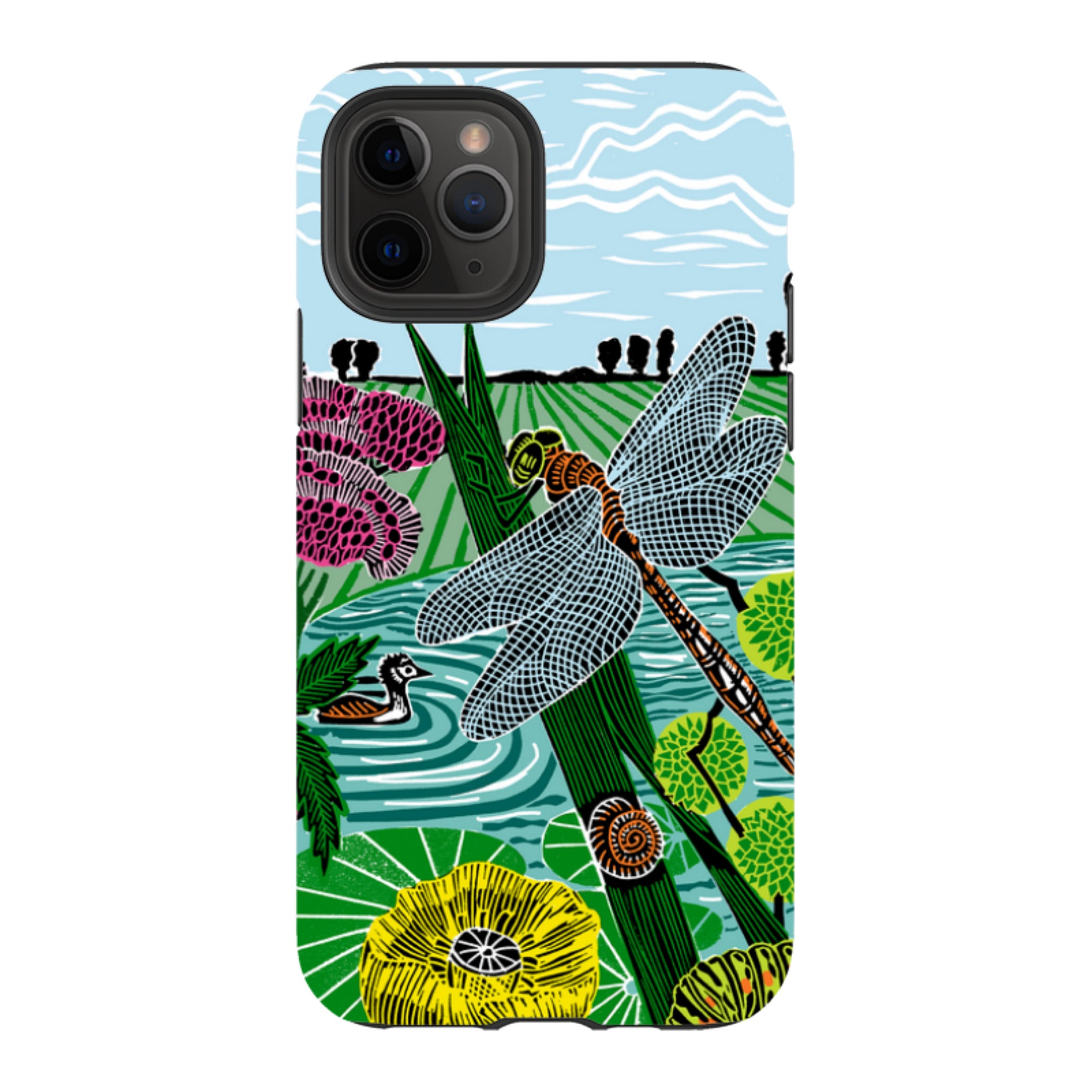 iPhone Tough Case - Pond By Kate Heiss