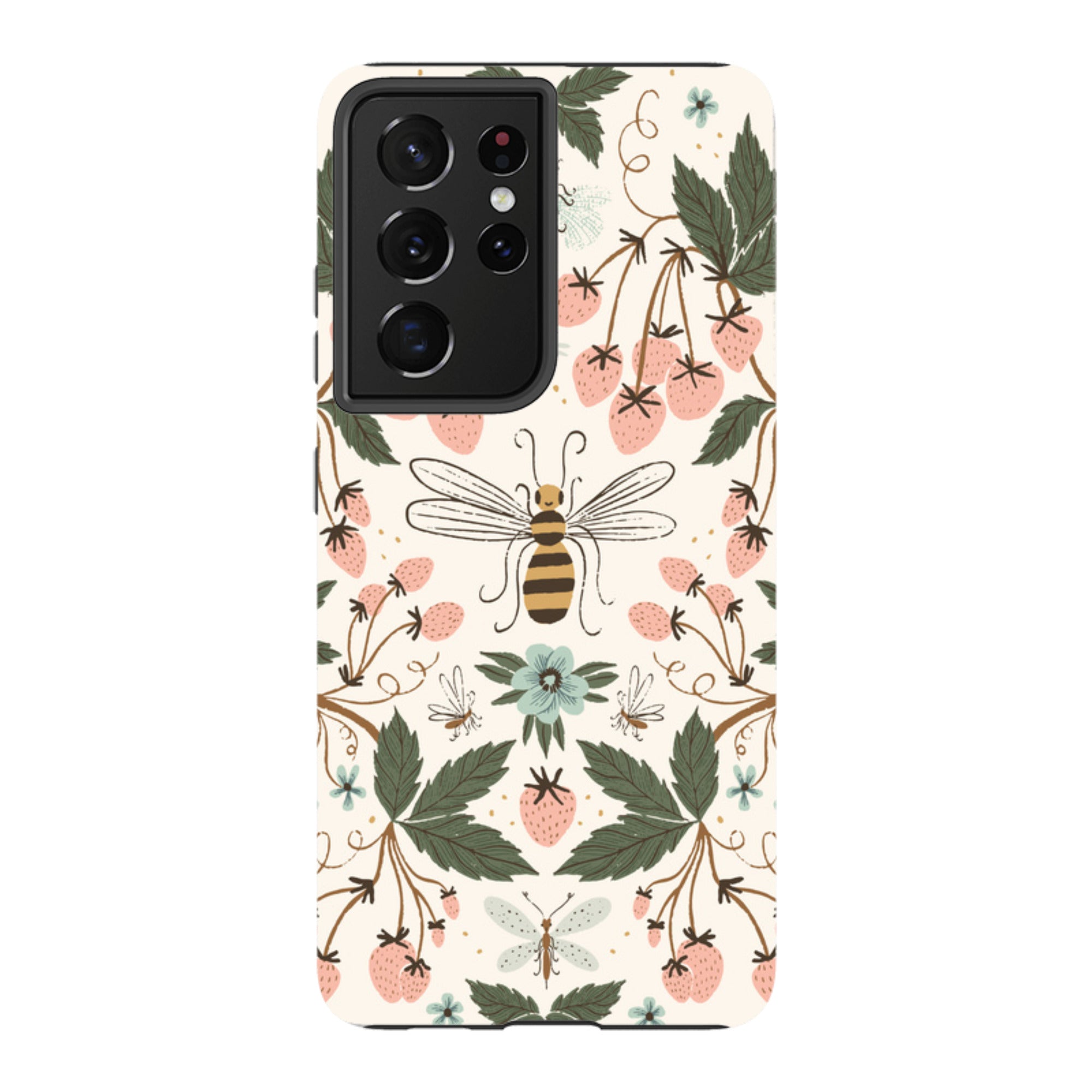 Samsung Tough Case - Bugs And Berries By Meghann Rader