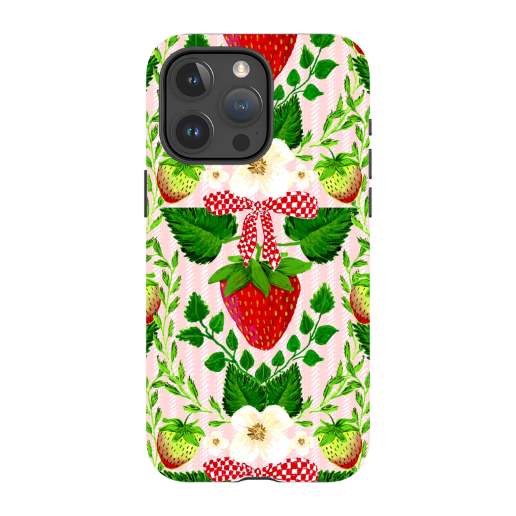 iPhone Case - Strawberries I By Abby Jacobs