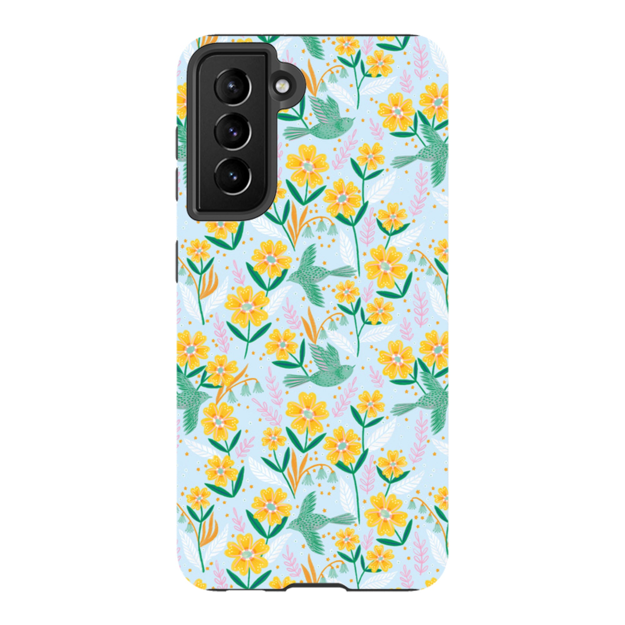 Samsung Tough Case - Sweet Birds Blue By Lee Foster Wilson