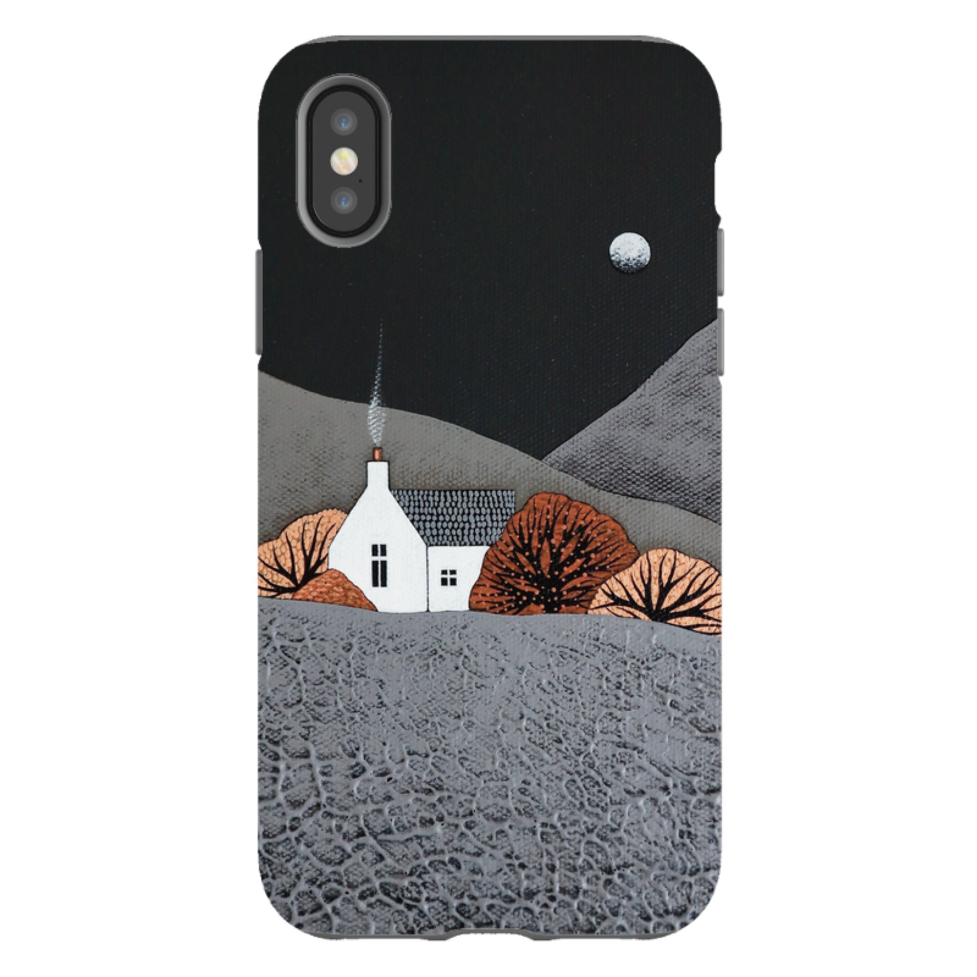 iPhone Tough Case - Last Embers Of The Bonfire By Natasha Newton