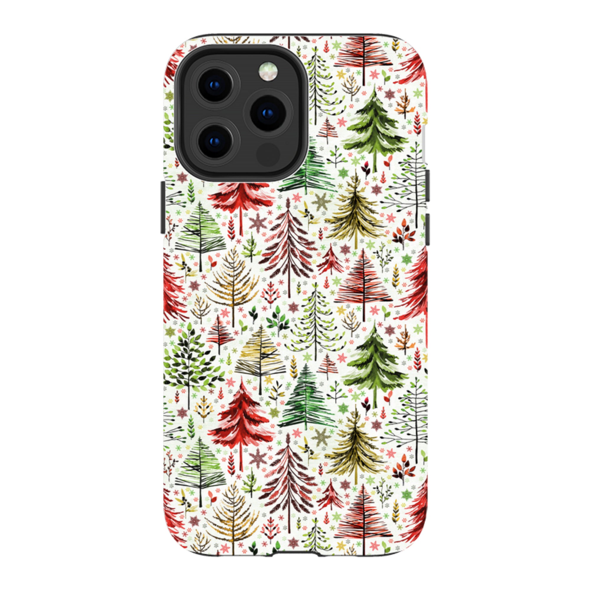 iPhone MagSafe Tough Case -  Xmas Trees By Elisabeth Haager