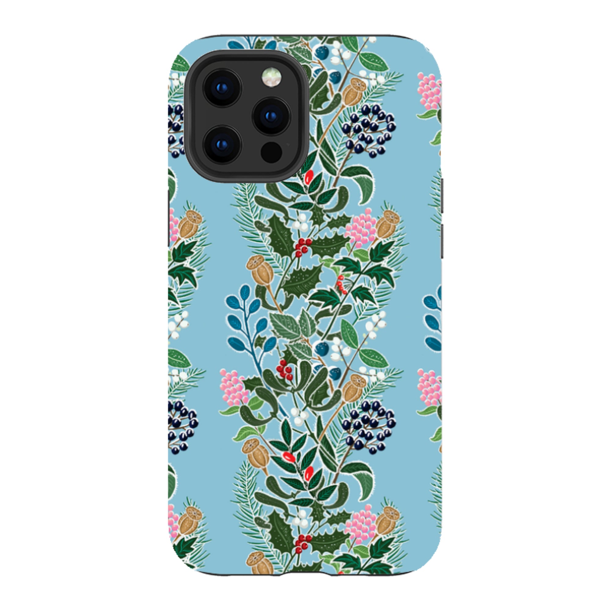 iPhone Tough Case - Winter Hedge-2 By kate Heiss