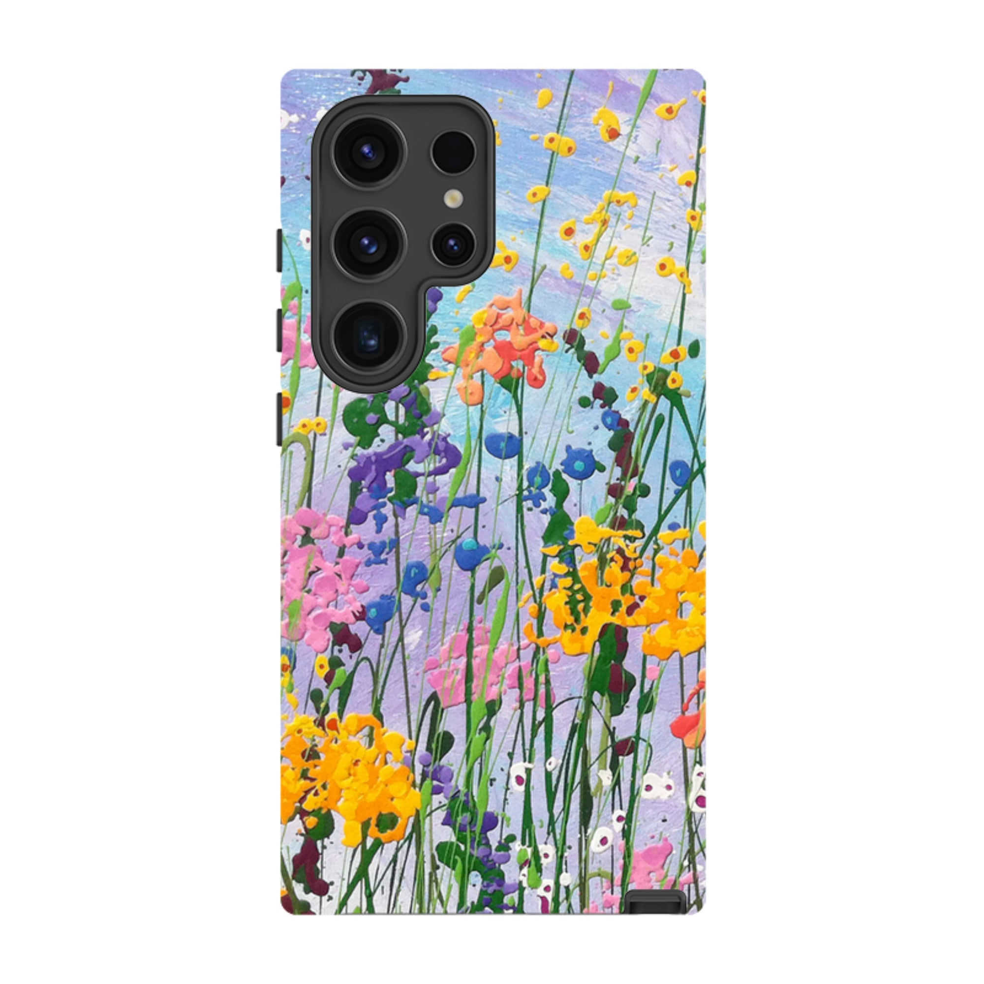 Samsung Tough Case - Wildflowers At Play By Linda Calvert Jacobson