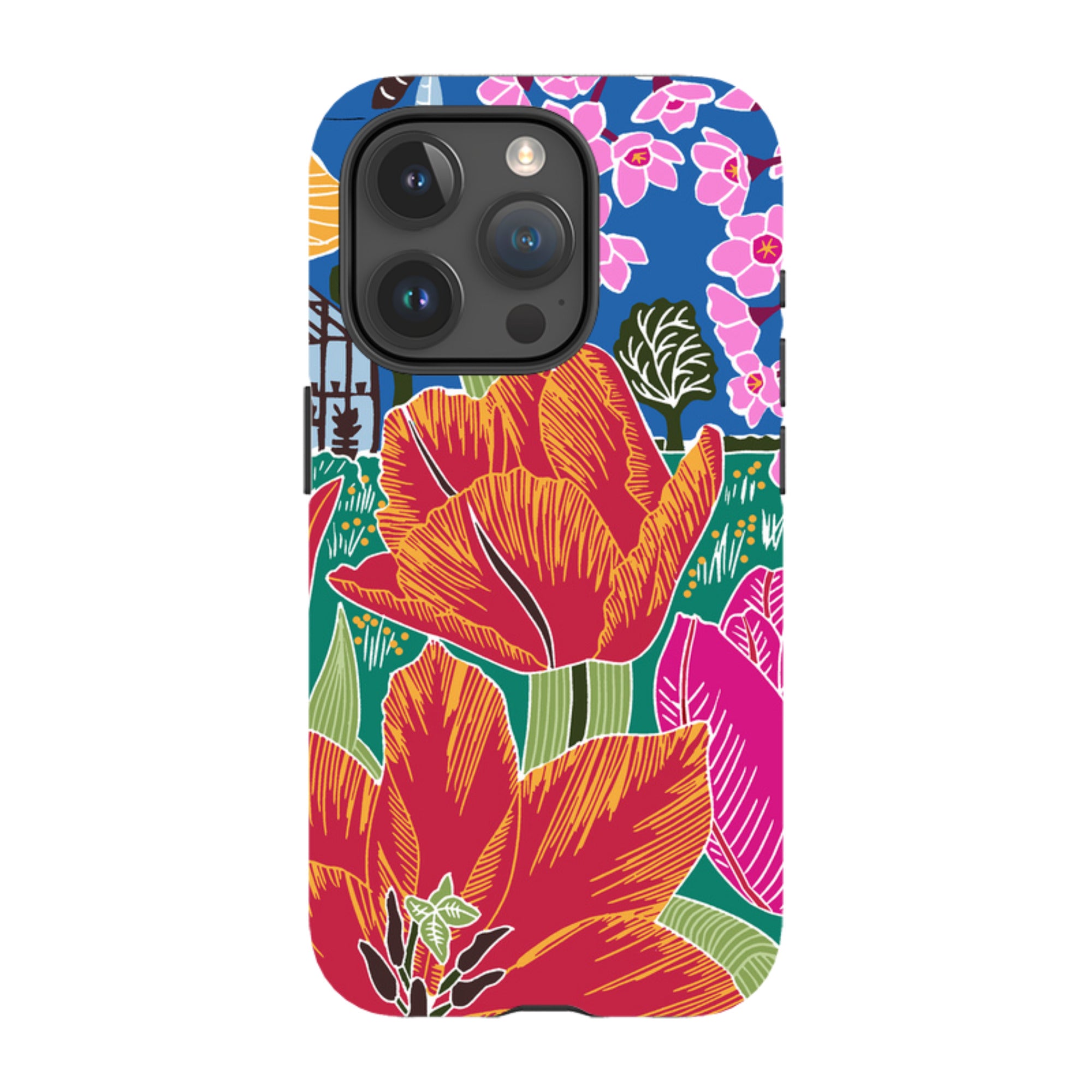 iPhone Tough Case - Tulip By Kate Heiss
