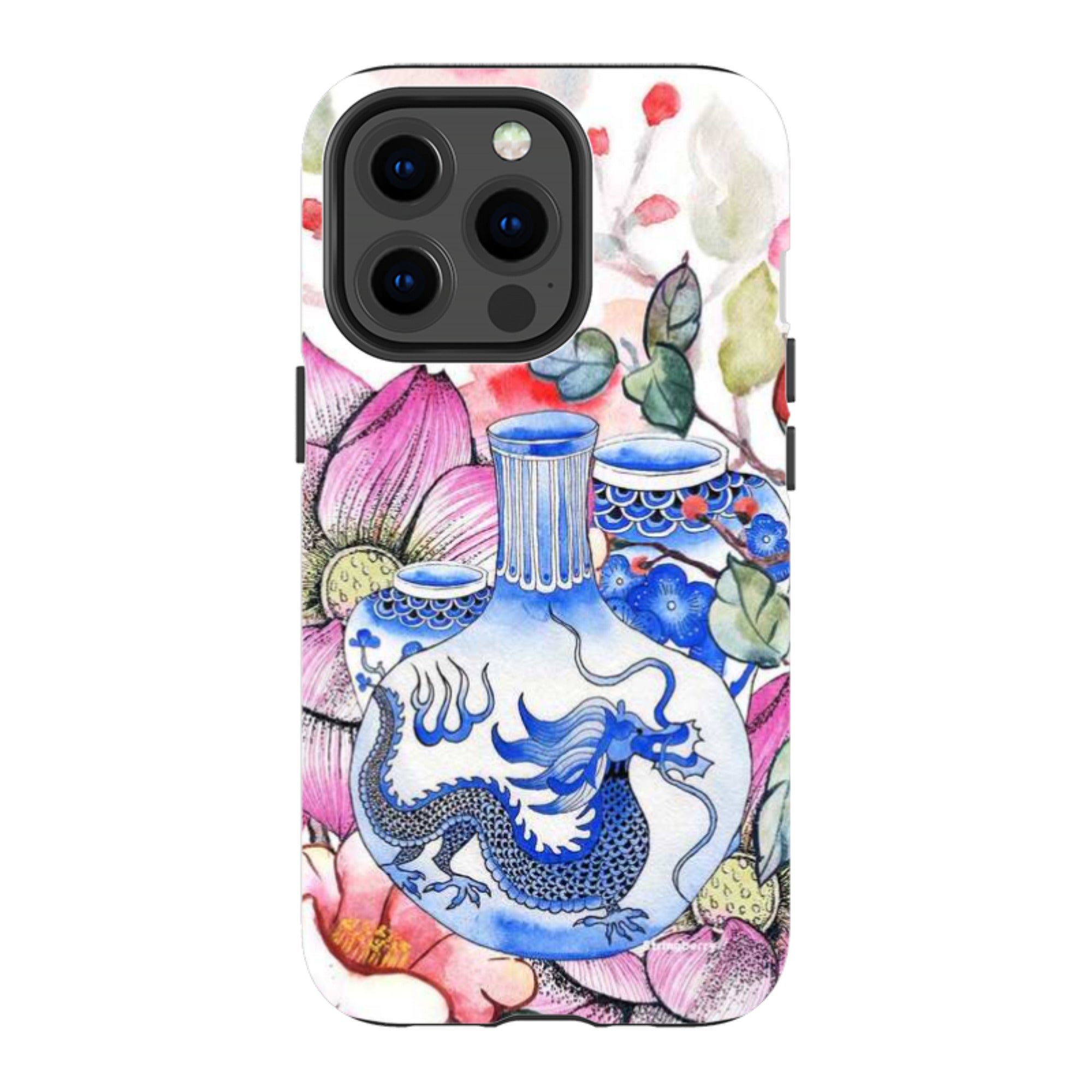 iPhone MagSafe Tough Case -  Dragon Vase
