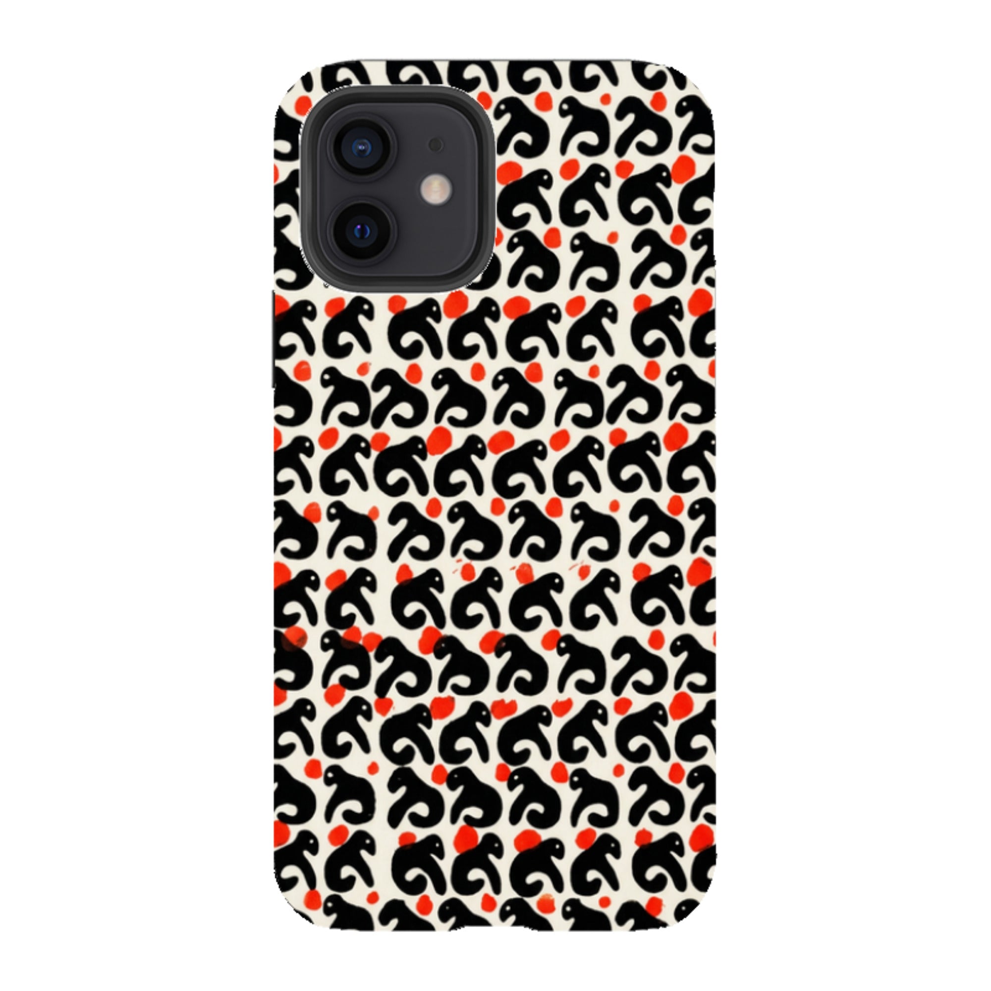 iPhone Tough Case - Abstract Cutouts