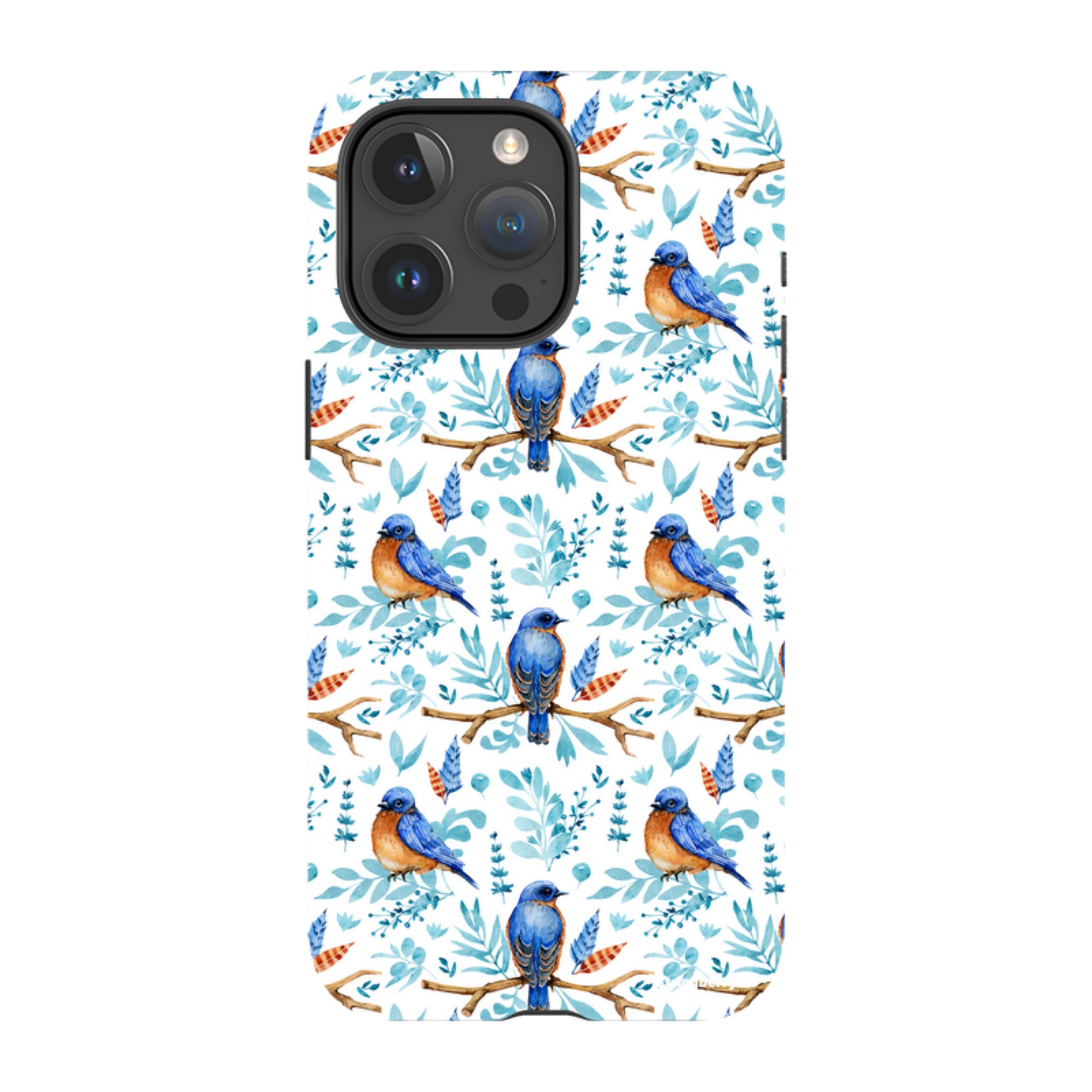 iPhone Tough Case - Bluebirds