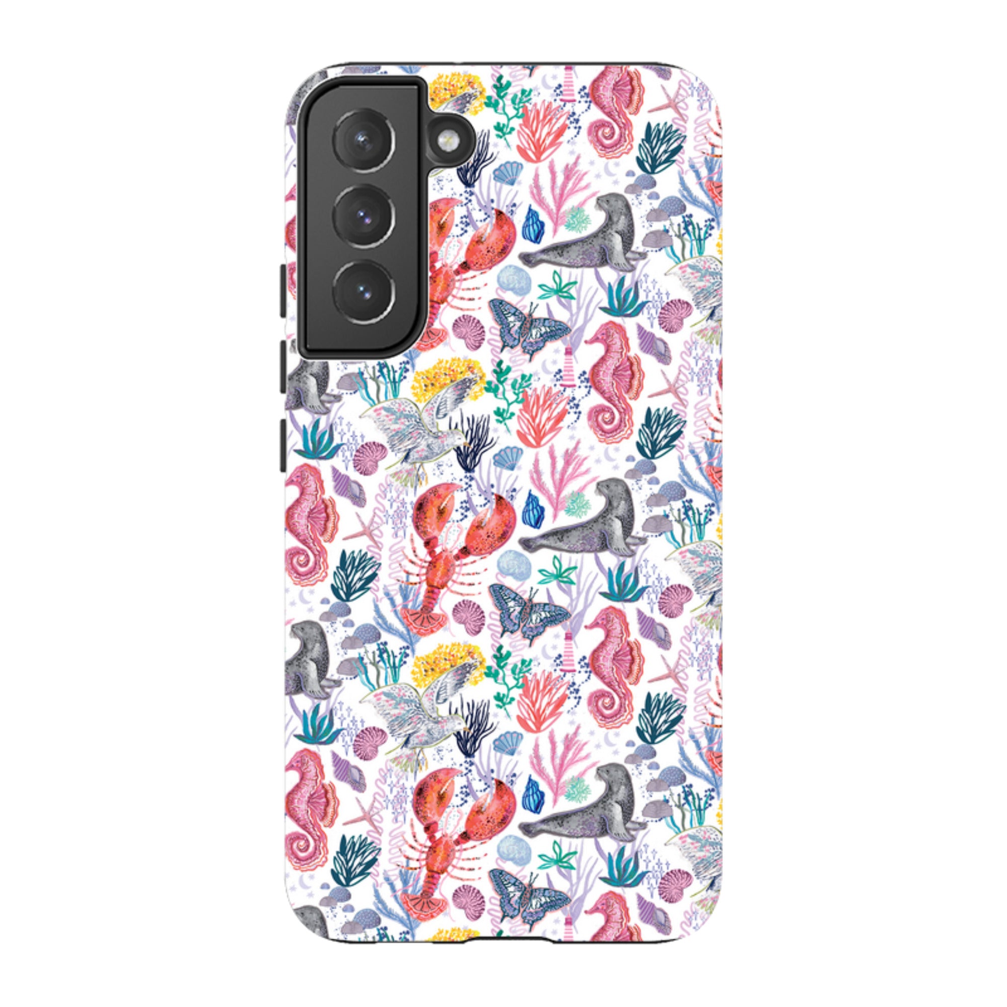 Samsung Tough  Case - Coastline Pattern B By Emma Frances Grant