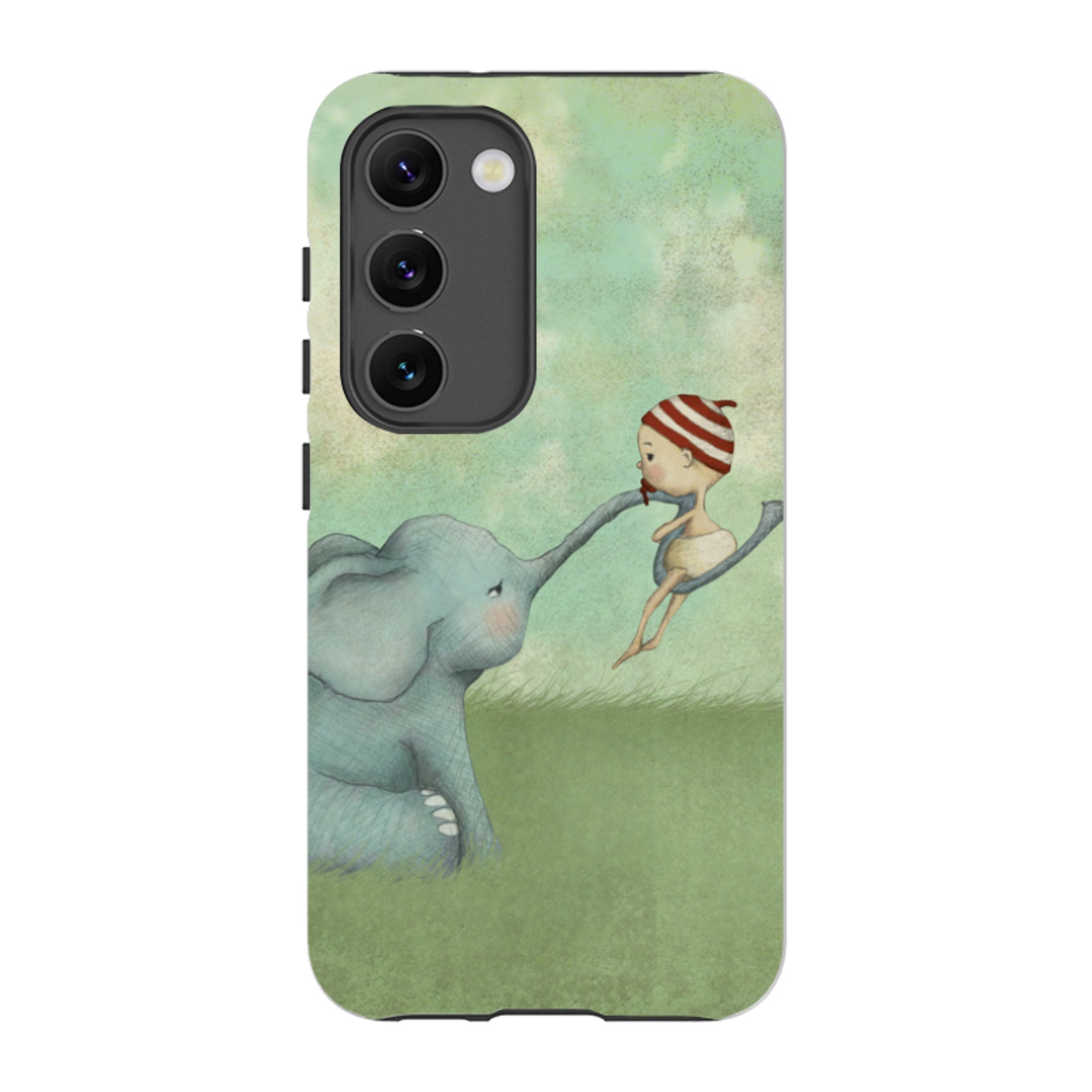 Samsung Tough Case - Elephant Baby By Maja Lindberg