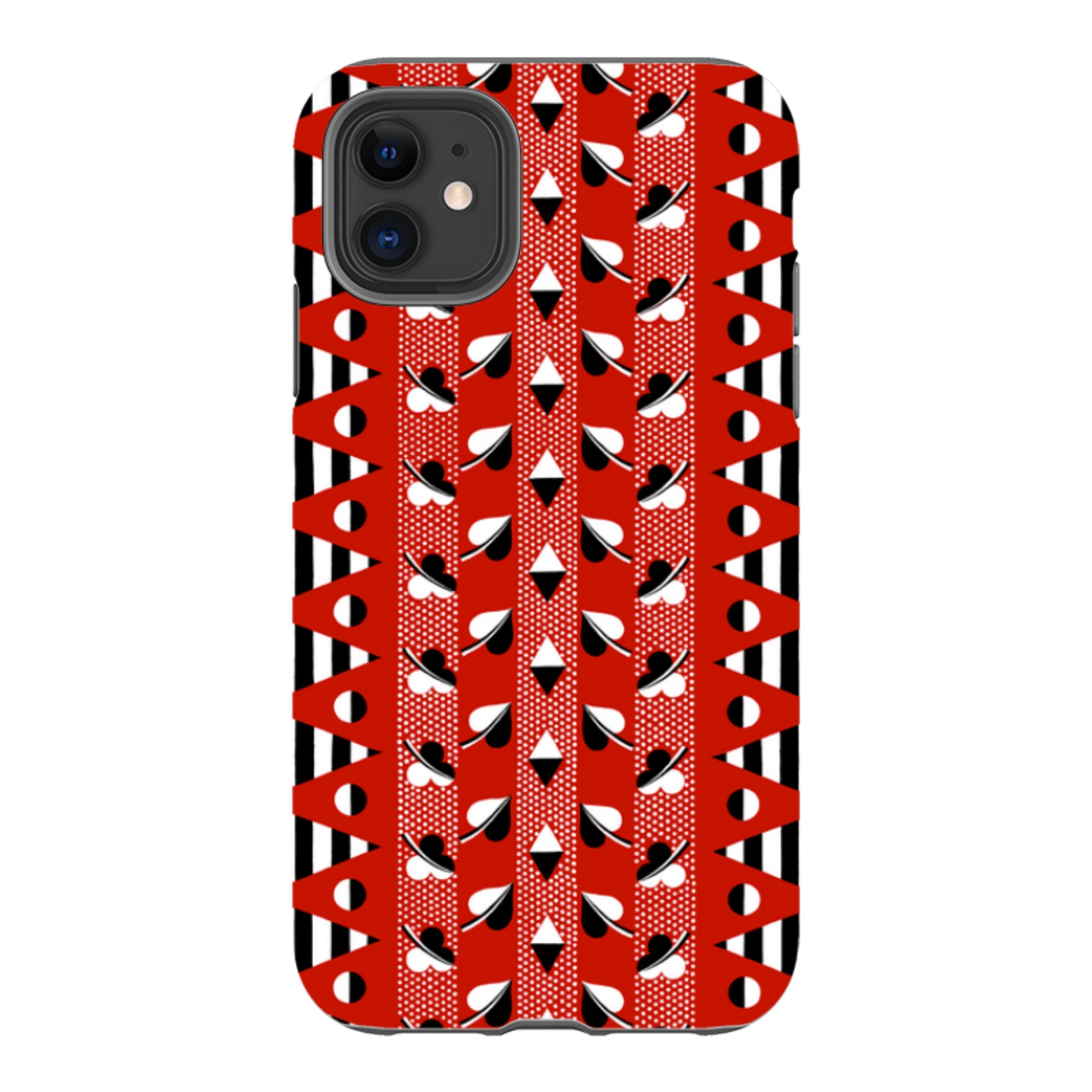 iPhone Case - Clubs & Hearts By Cressida Bell
