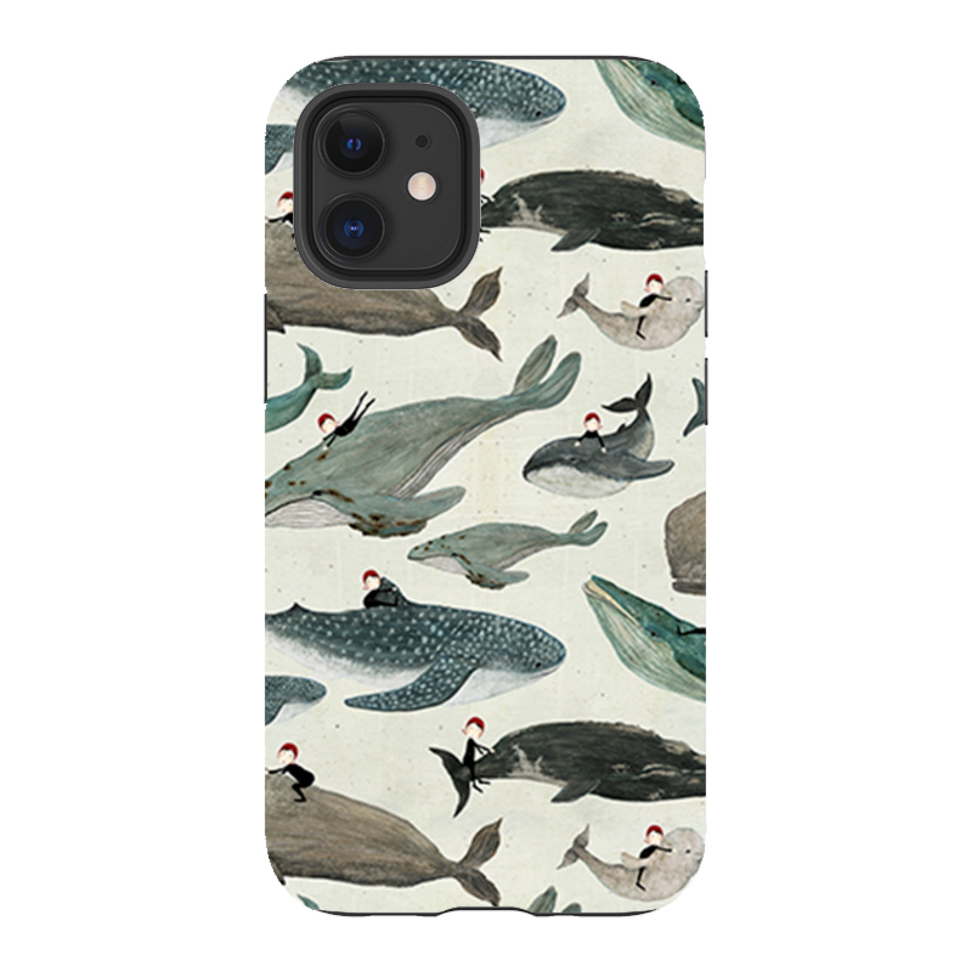 iPhone Tough Case - Whale Rider By Katherine Quinn