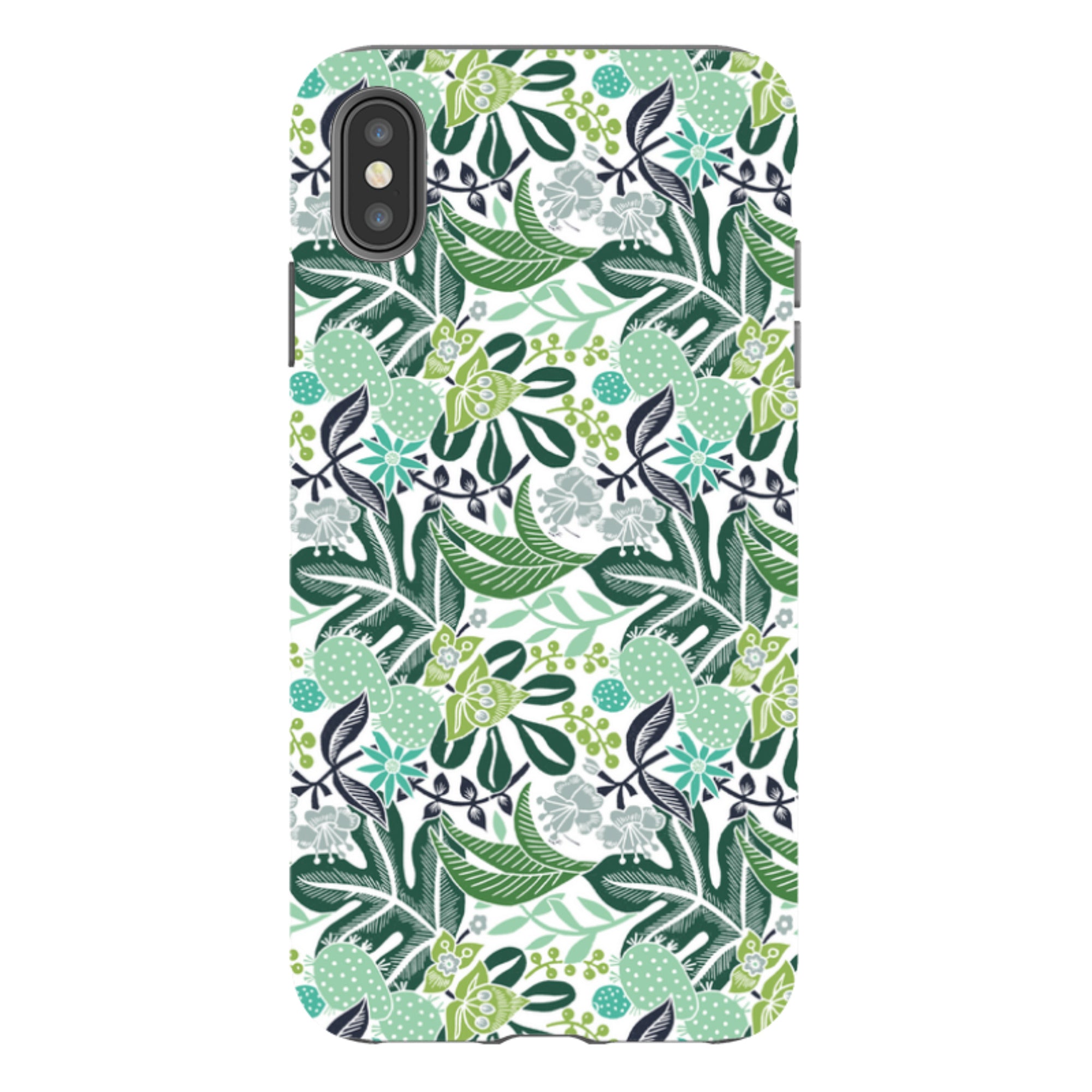 iPhone Tough Case - Tropical Cactus By Kate Heiss